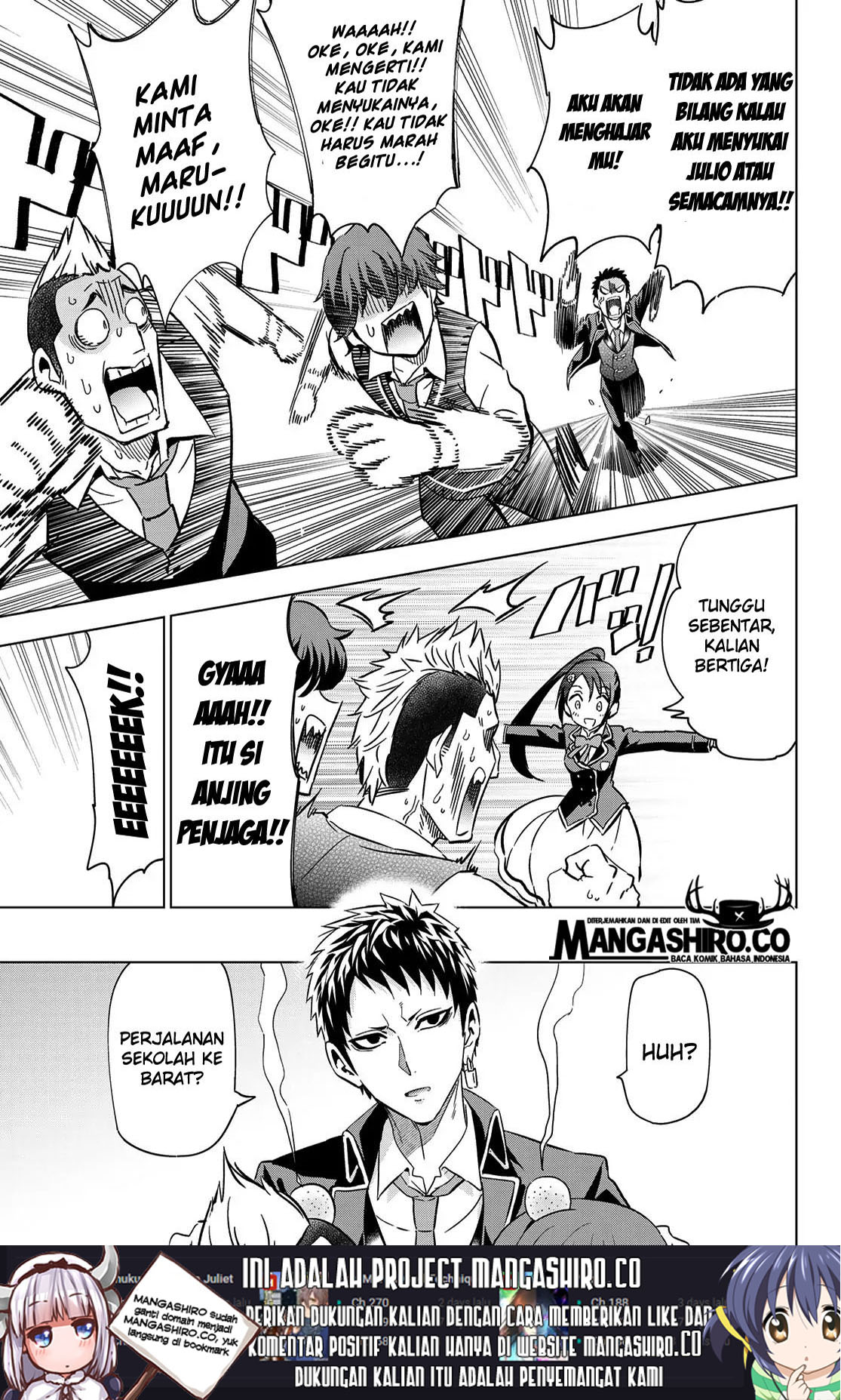 Kishuku Gakkou no Juliet Chapter 100 - halaman 8