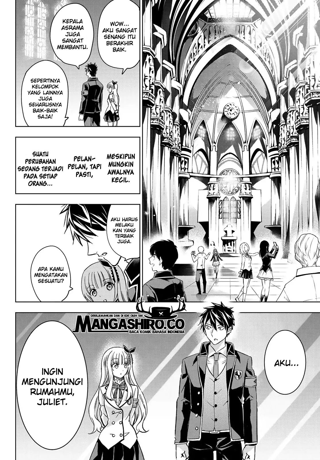 Kishuku Gakkou no Juliet Chapter 102 - halaman 19
