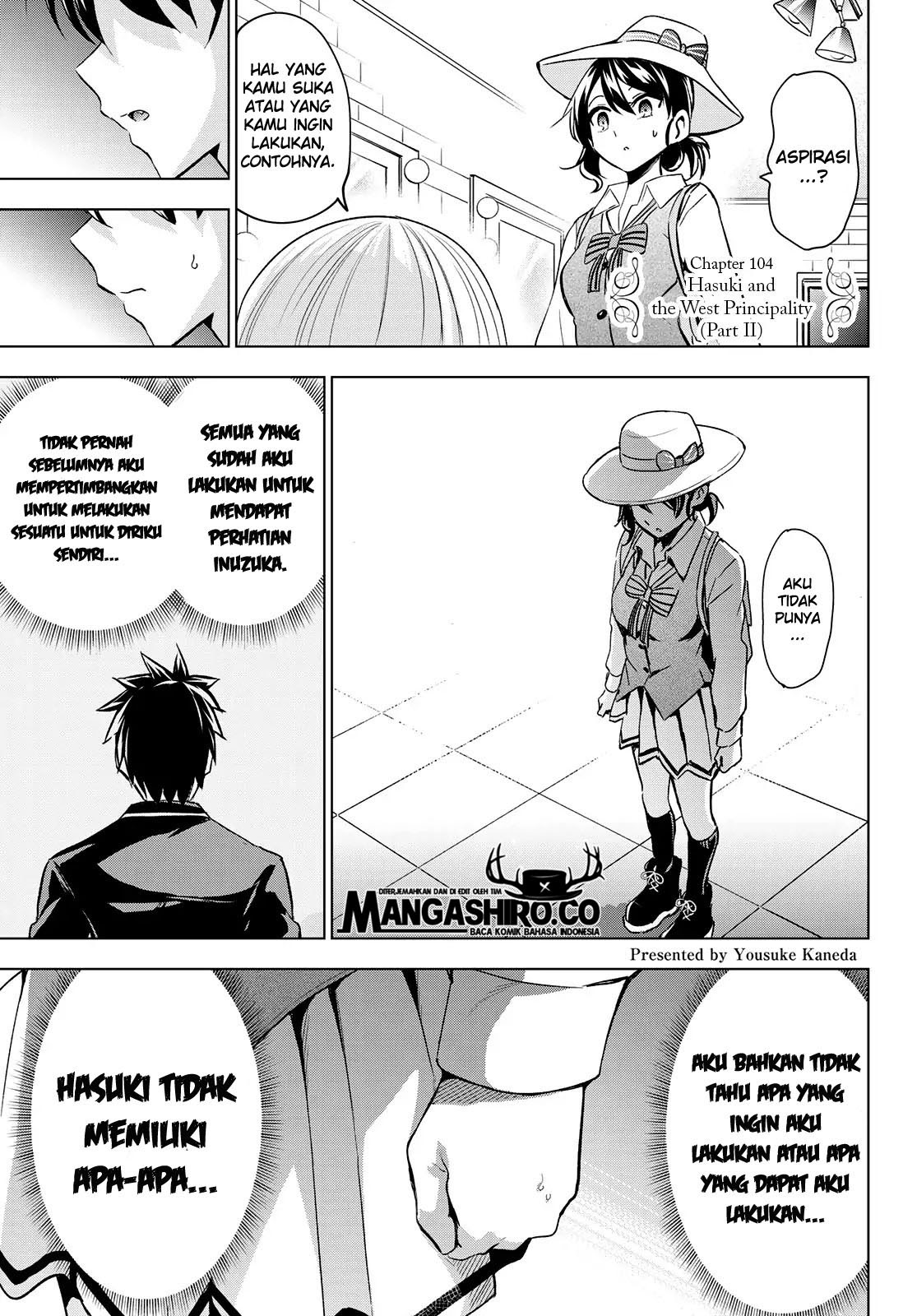 Kishuku Gakkou no Juliet Chapter 104 - halaman 5