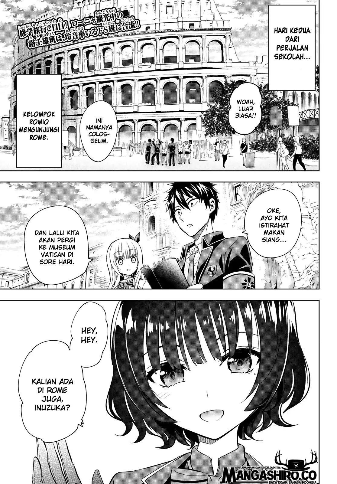 Kishuku Gakkou no Juliet Chapter 107 - halaman 3