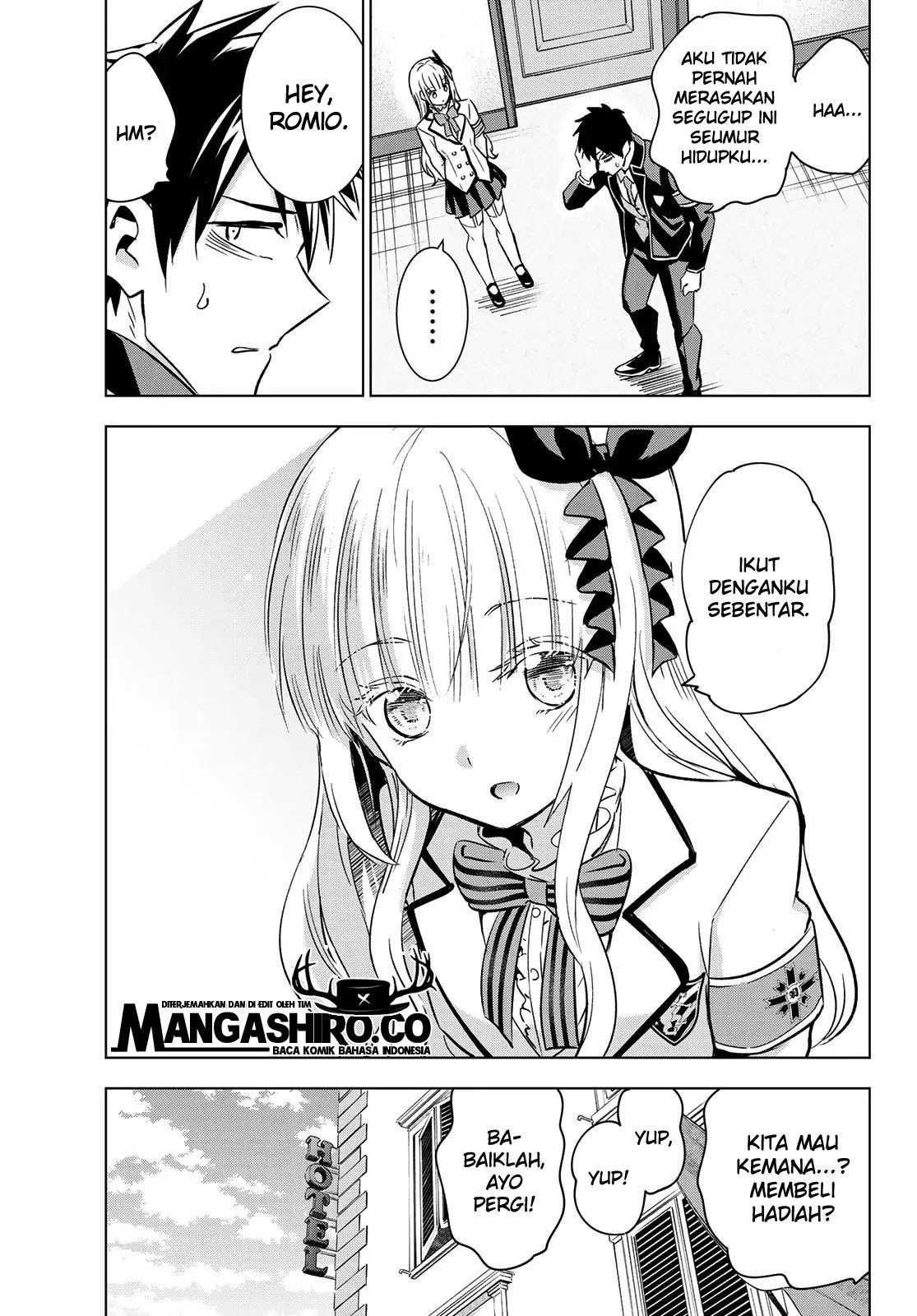 Kishuku Gakkou no Juliet Chapter 109 - halaman 9