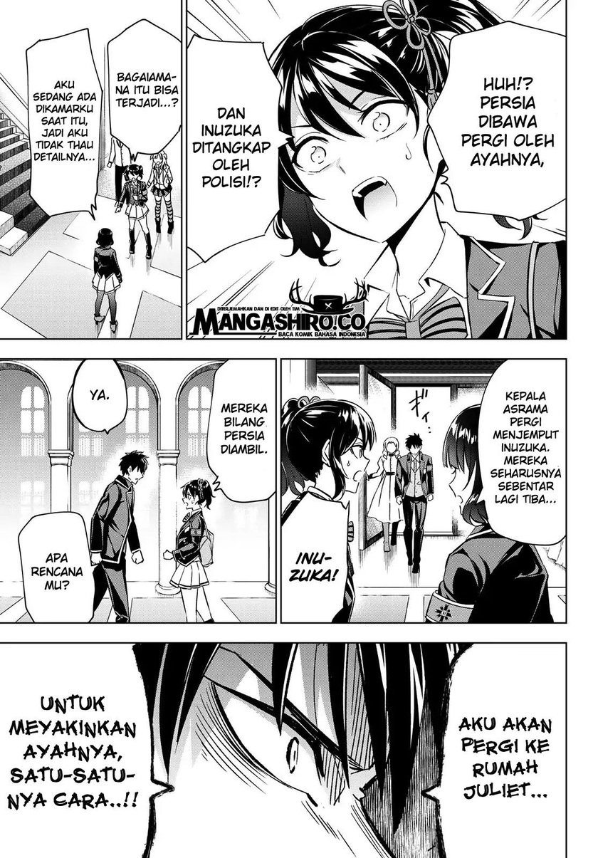 Kishuku Gakkou no Juliet Chapter 110 - halaman 19