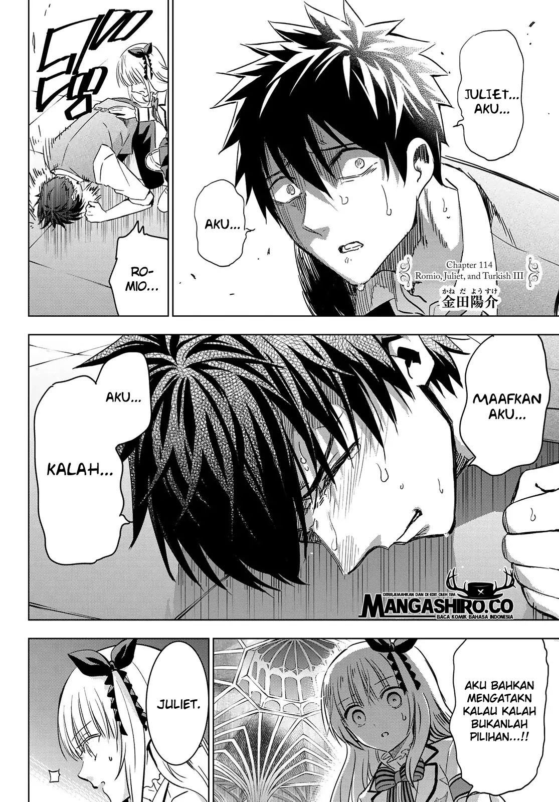 Kishuku Gakkou no Juliet Chapter 114 - halaman 3