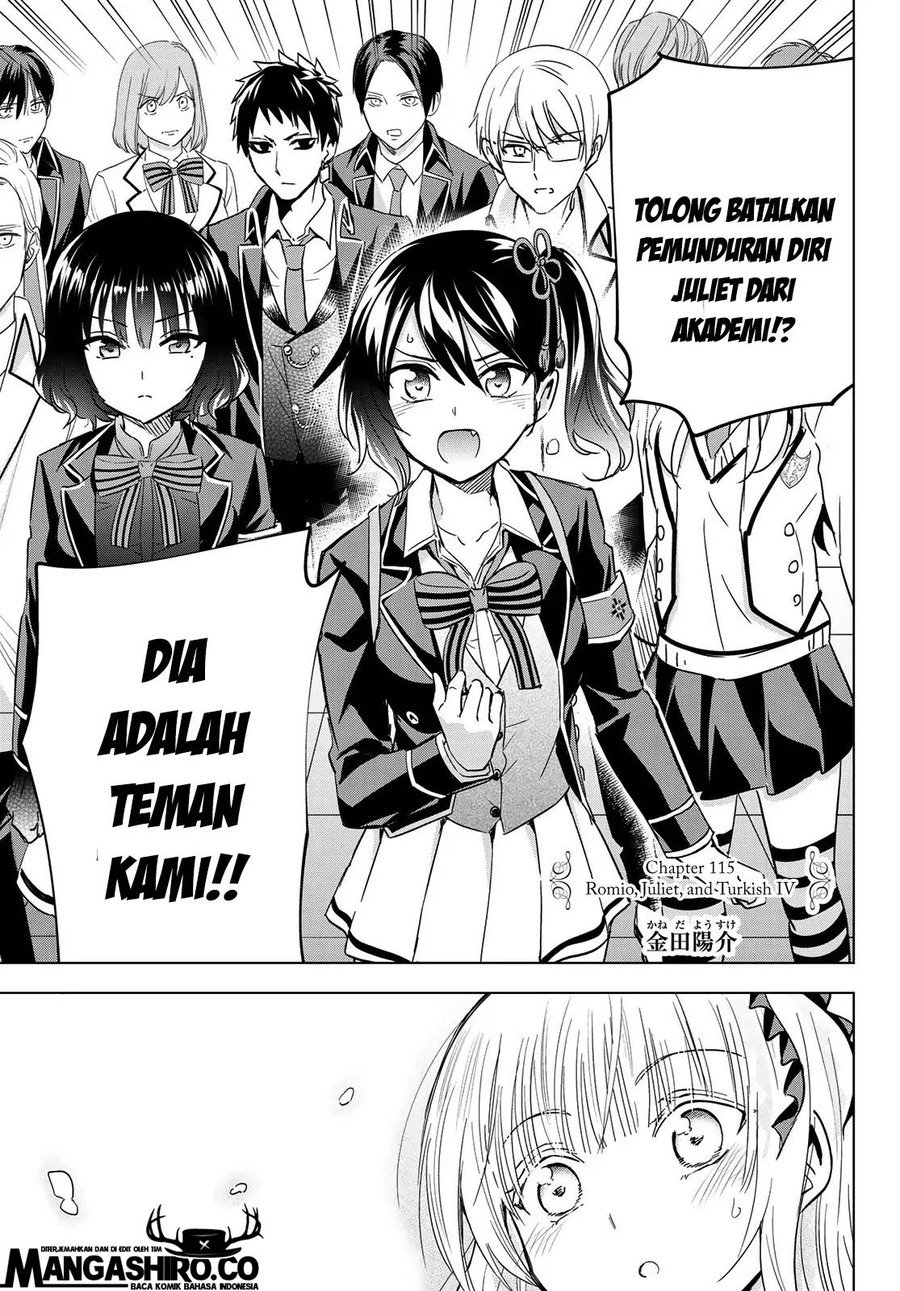 Kishuku Gakkou no Juliet Chapter 115 - halaman 4