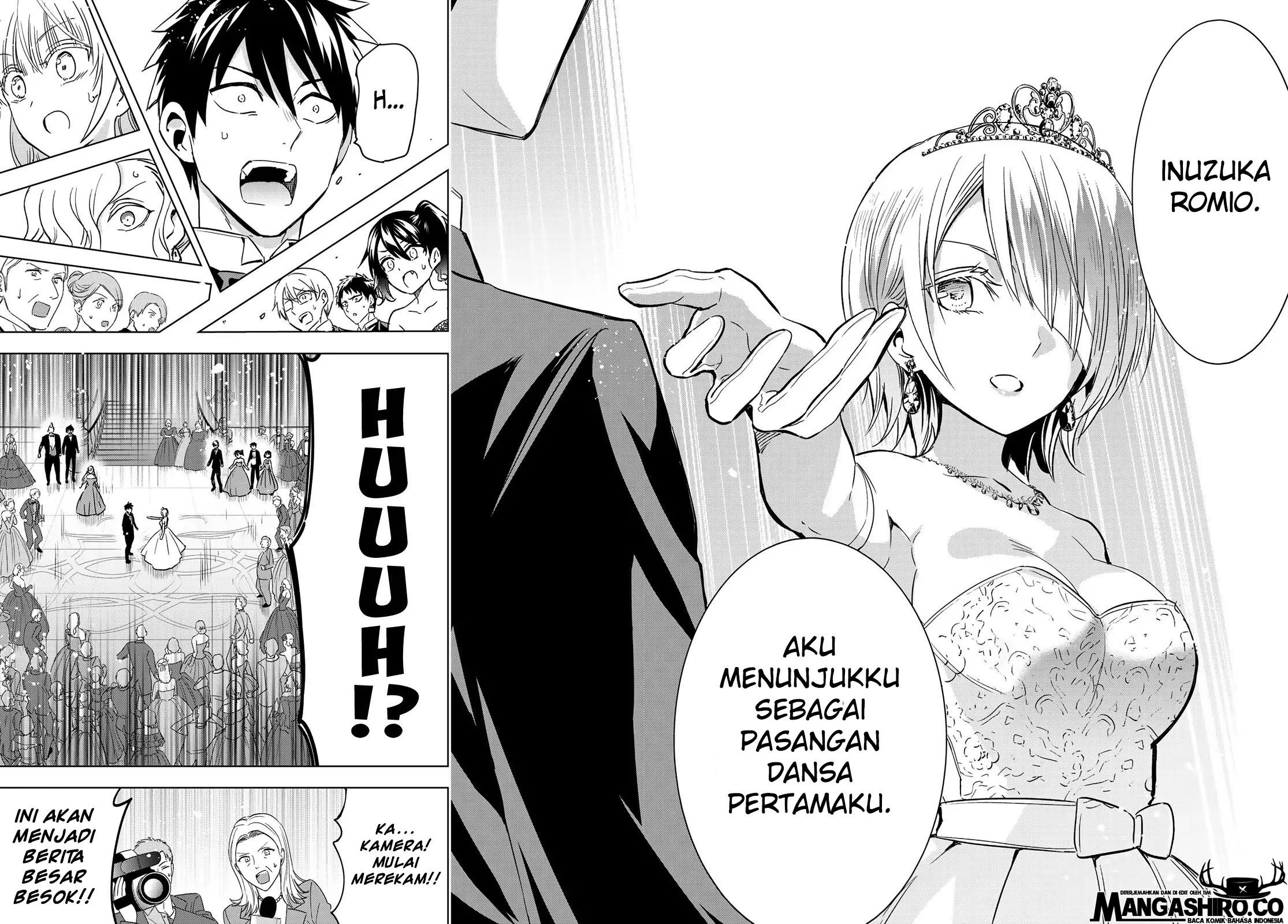 Kishuku Gakkou no Juliet Chapter 116 - halaman 14