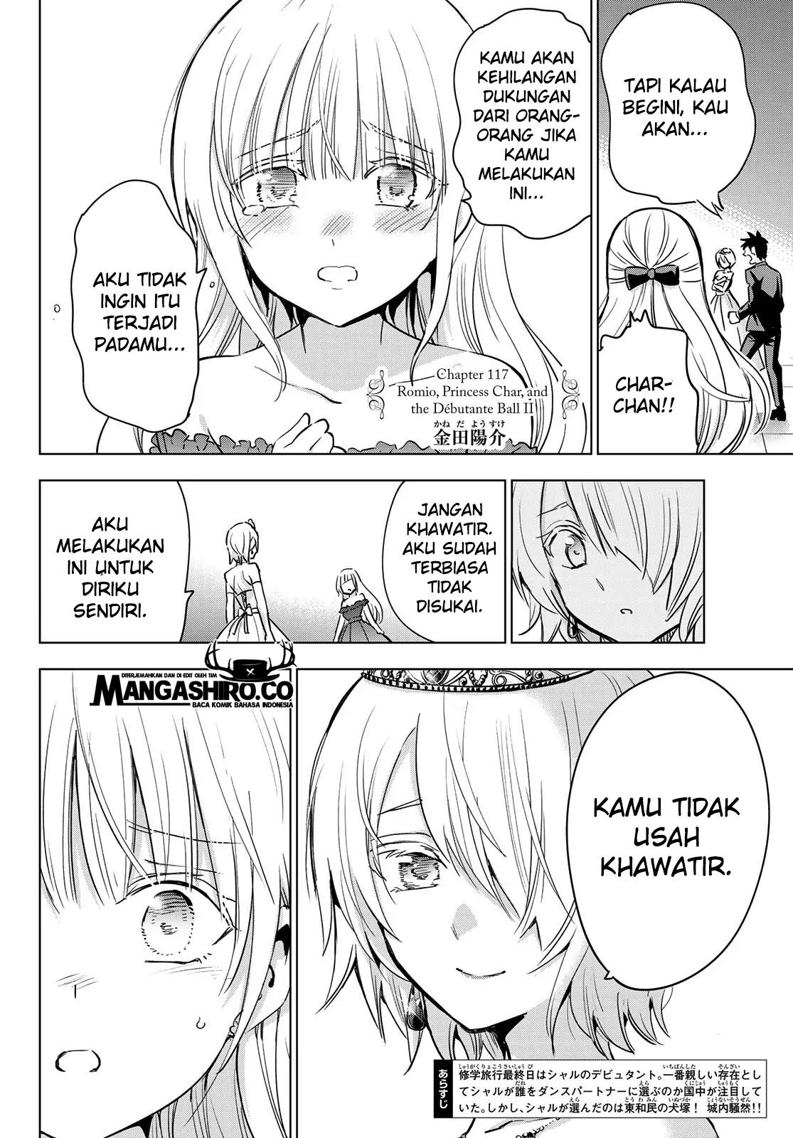 Kishuku Gakkou no Juliet Chapter 117 - halaman 3