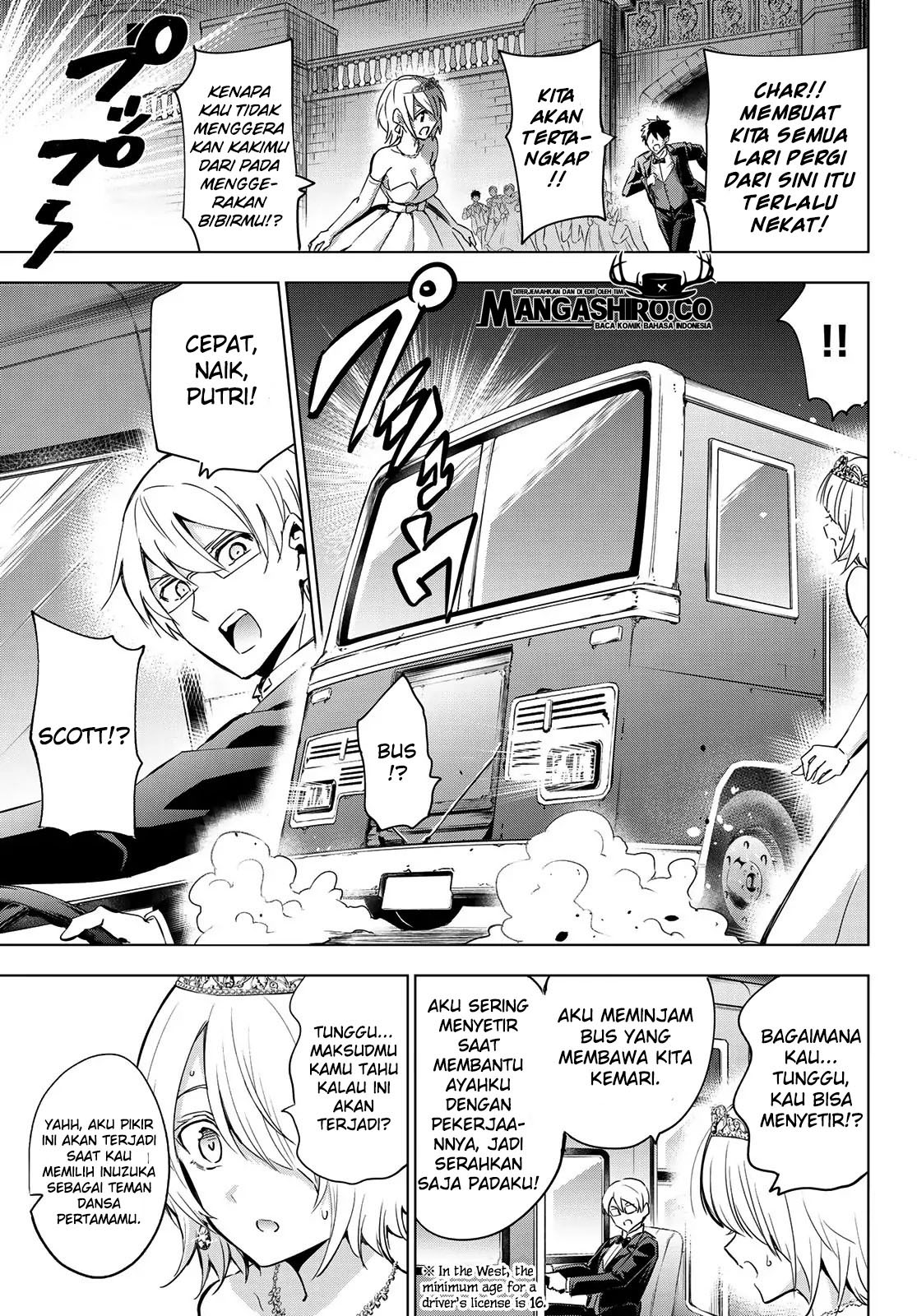 Kishuku Gakkou no Juliet Chapter 117 - halaman 9