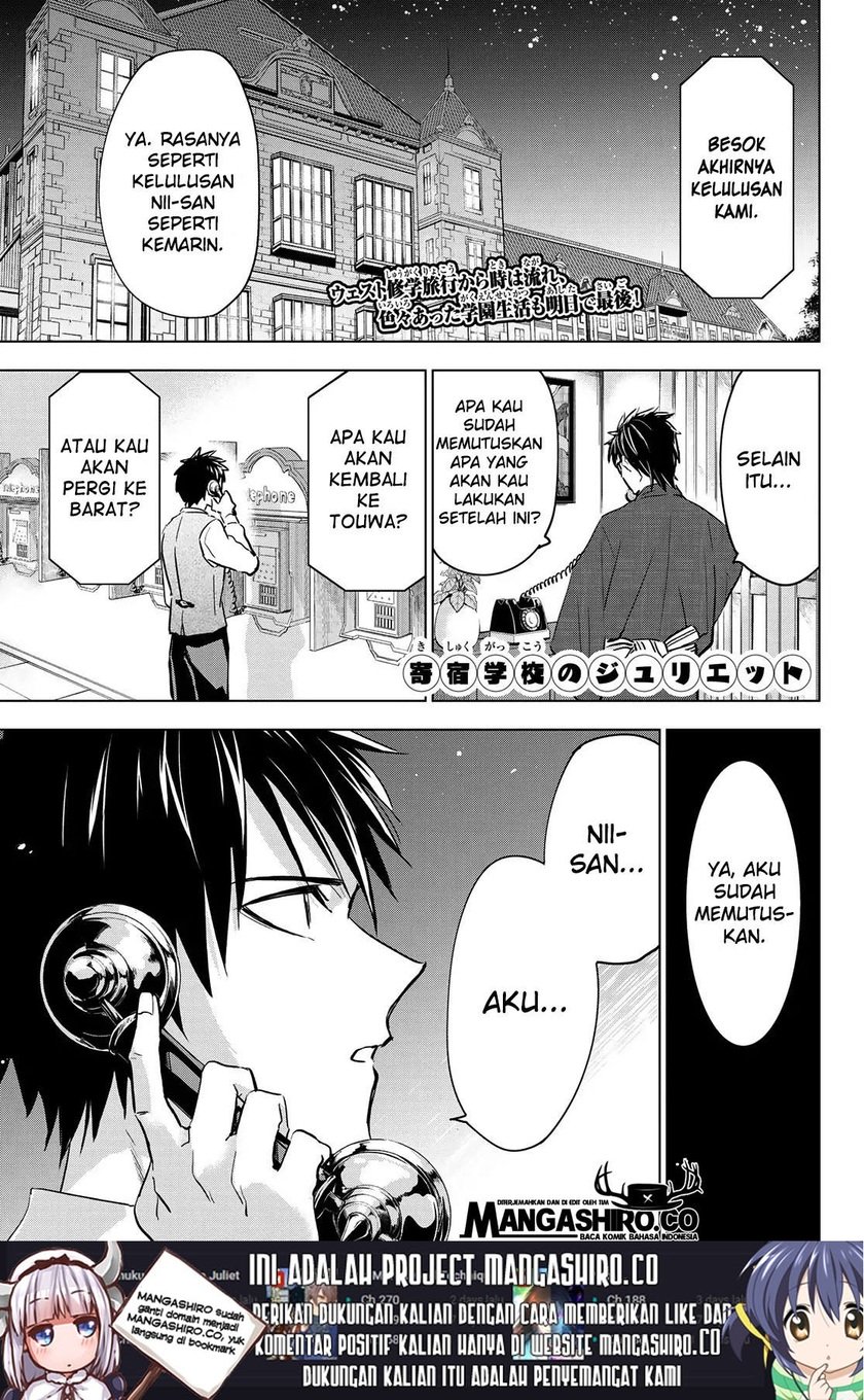 Kishuku Gakkou no Juliet Chapter 118 - halaman 2
