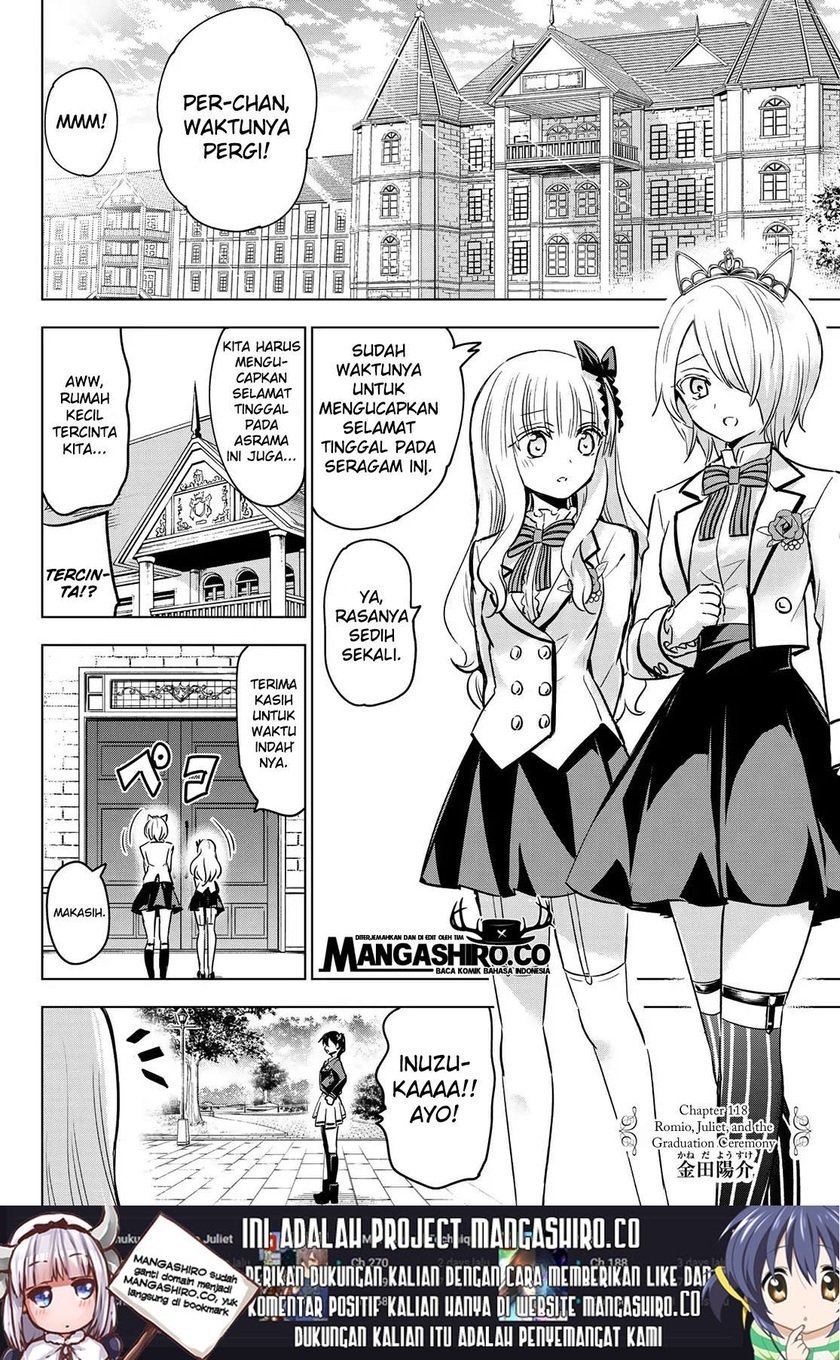 Kishuku Gakkou no Juliet Chapter 118 - halaman 3