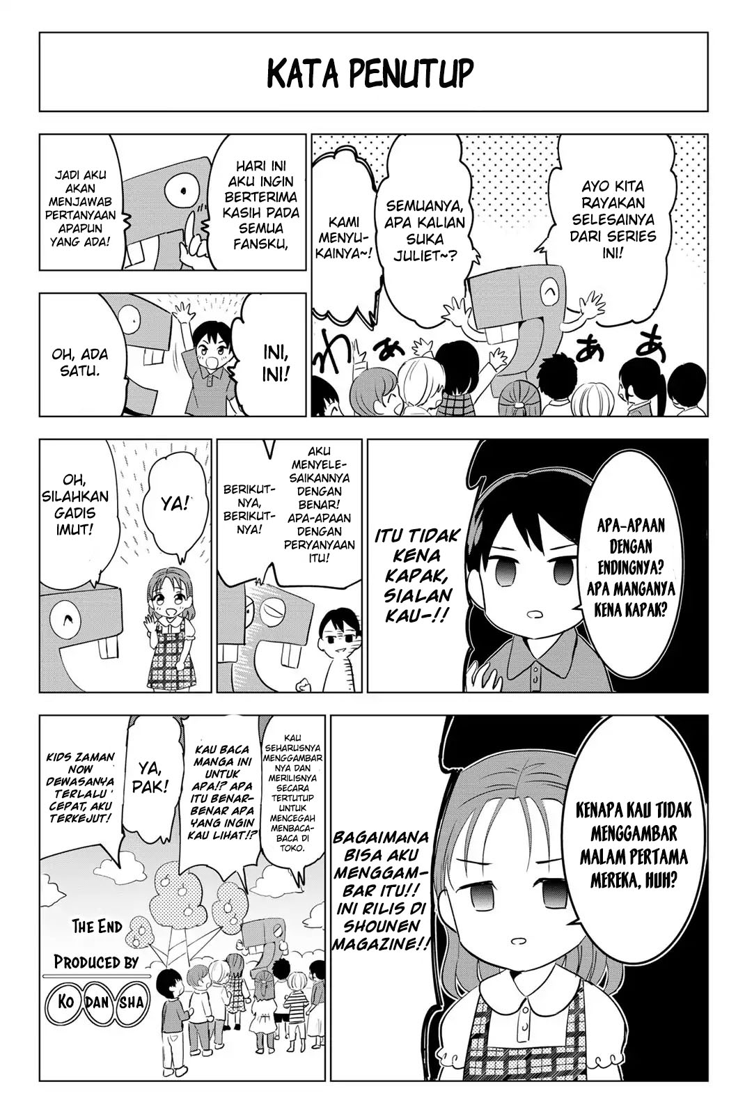 Kishuku Gakkou no Juliet Chapter 119.5 - halaman 14