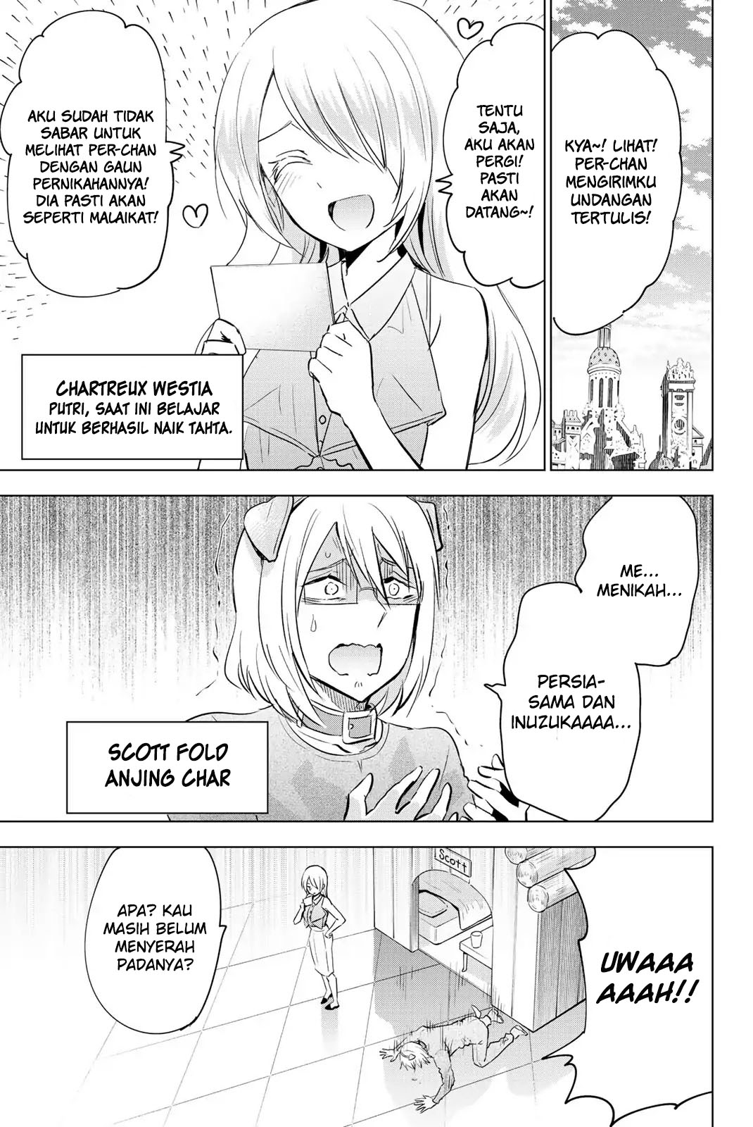 Kishuku Gakkou no Juliet Chapter 119.5 - halaman 8
