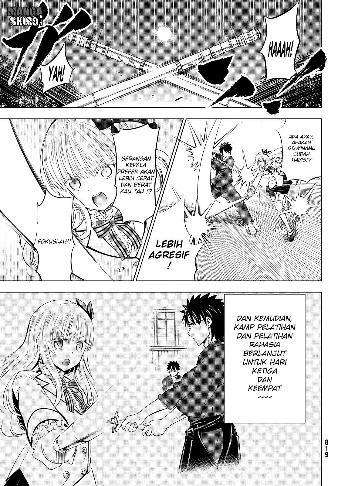 Kishuku Gakkou no Juliet Chapter 24 - halaman 25