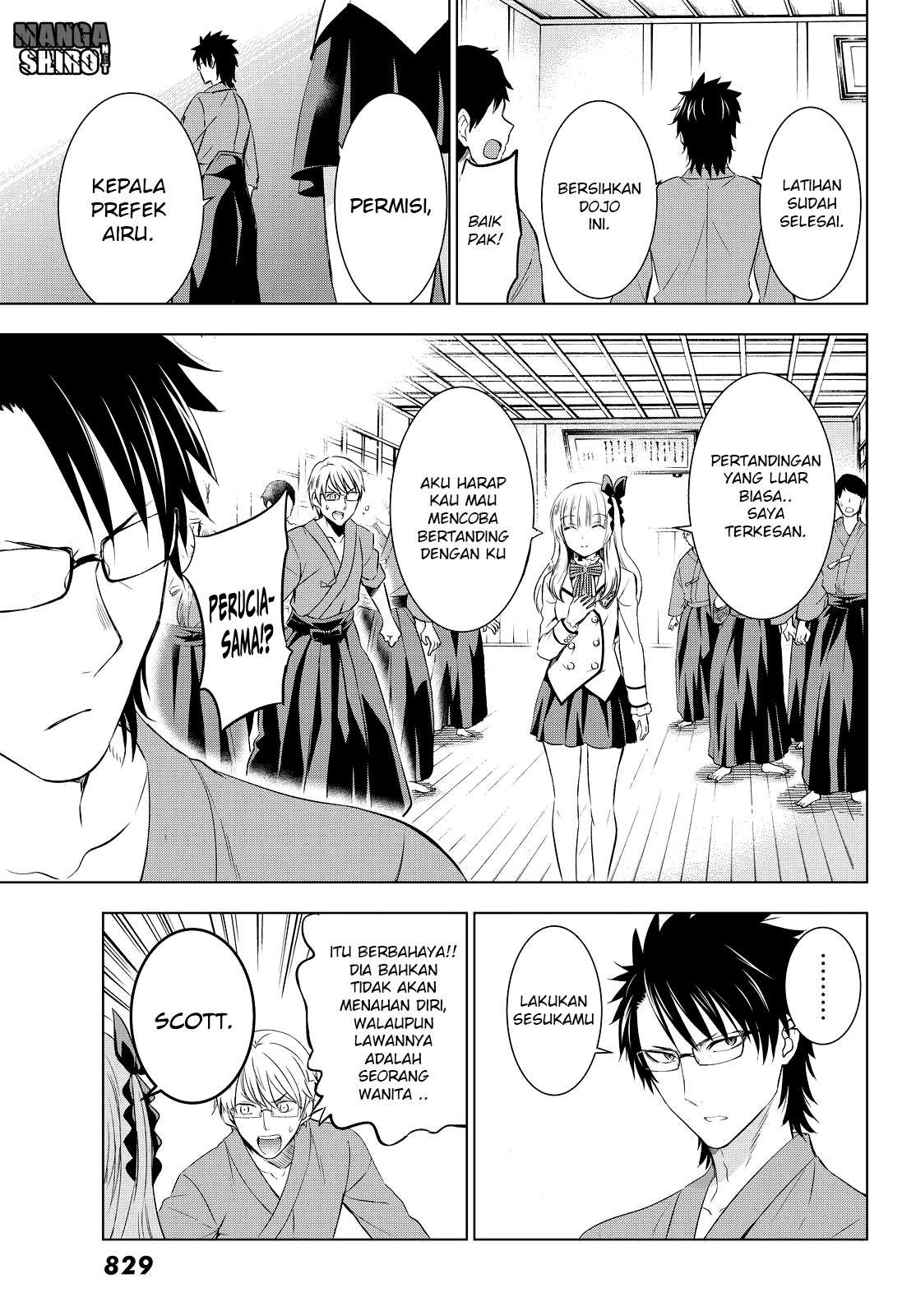 Kishuku Gakkou no Juliet Chapter 24 - halaman 35