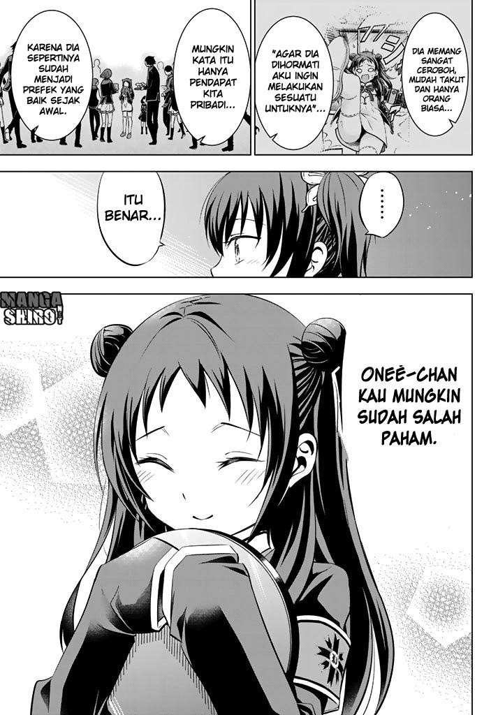 Kishuku Gakkou no Juliet Chapter 34 - halaman 17