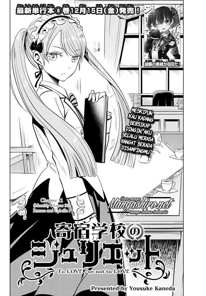Kishuku Gakkou no Juliet Chapter 36 - halaman 6