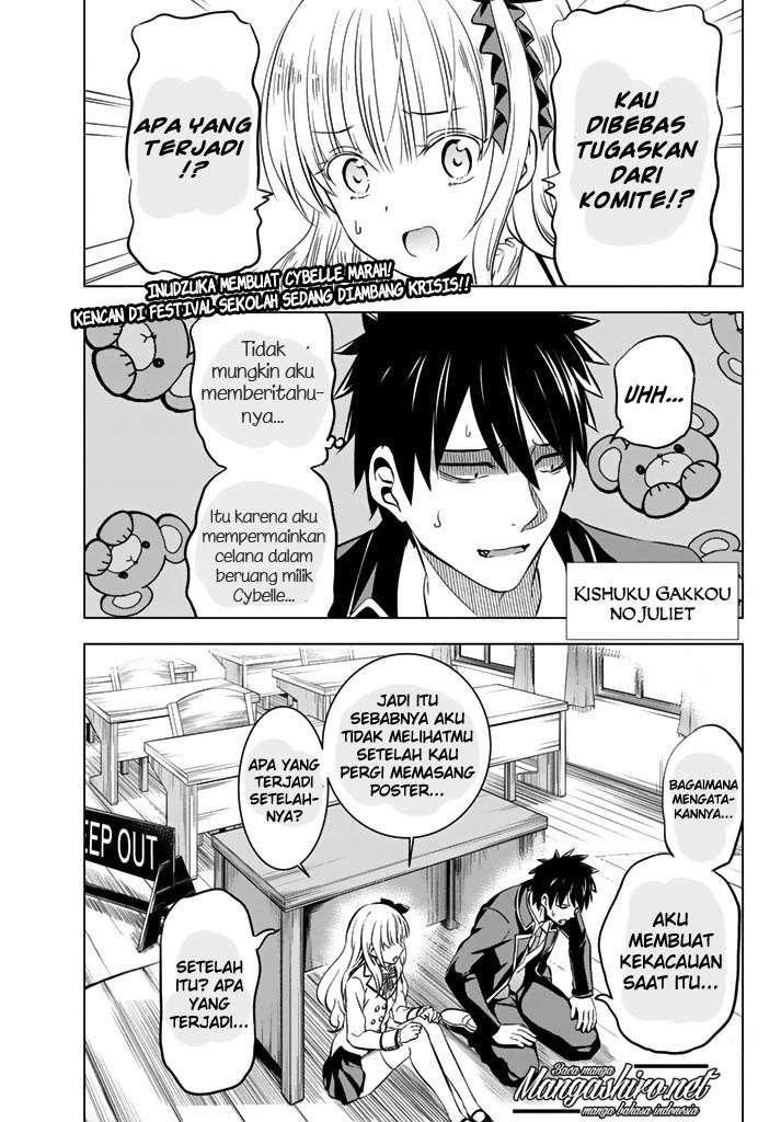 Kishuku Gakkou no Juliet Chapter 37 - halaman 2