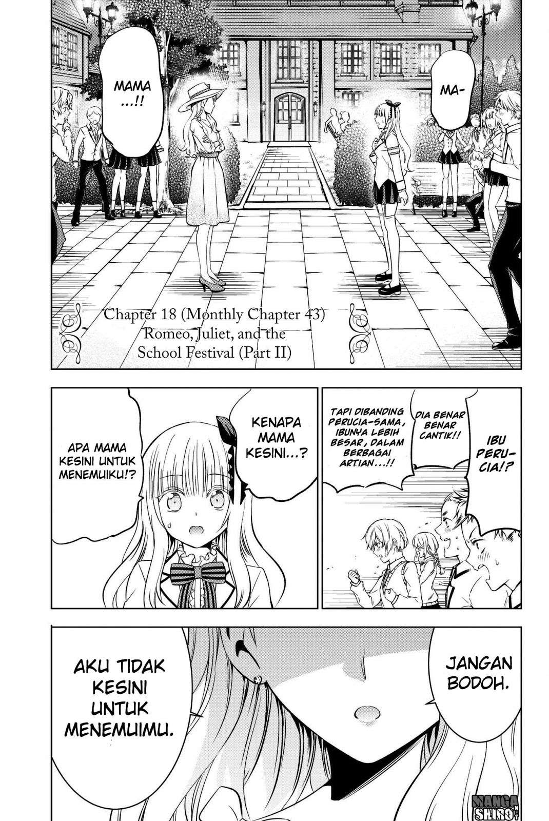 Kishuku Gakkou no Juliet Chapter 43 - halaman 2