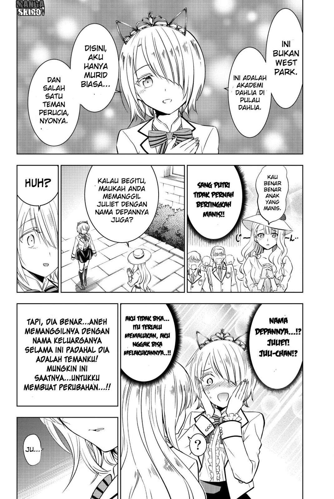 Kishuku Gakkou no Juliet Chapter 43 - halaman 6
