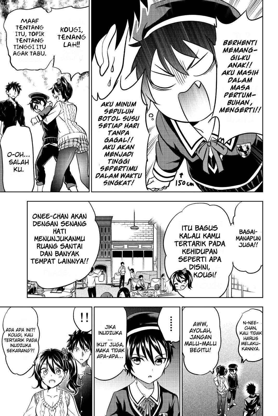 Kishuku Gakkou no Juliet Chapter 45 - halaman 11