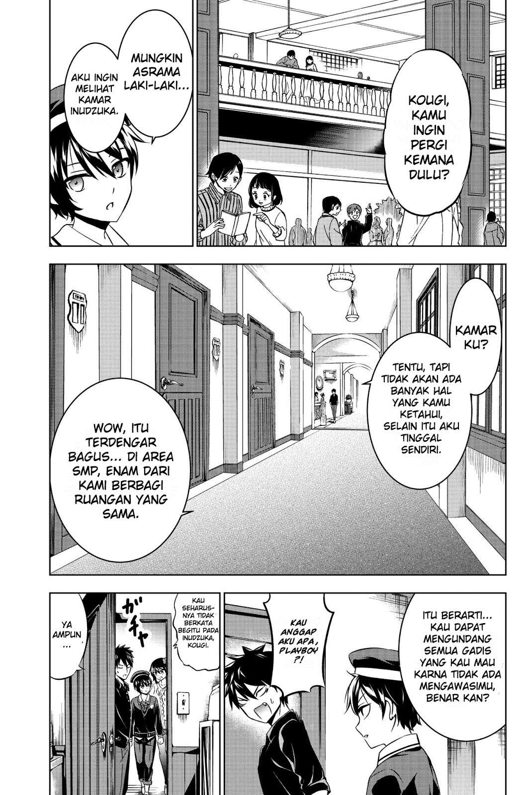 Kishuku Gakkou no Juliet Chapter 45 - halaman 13