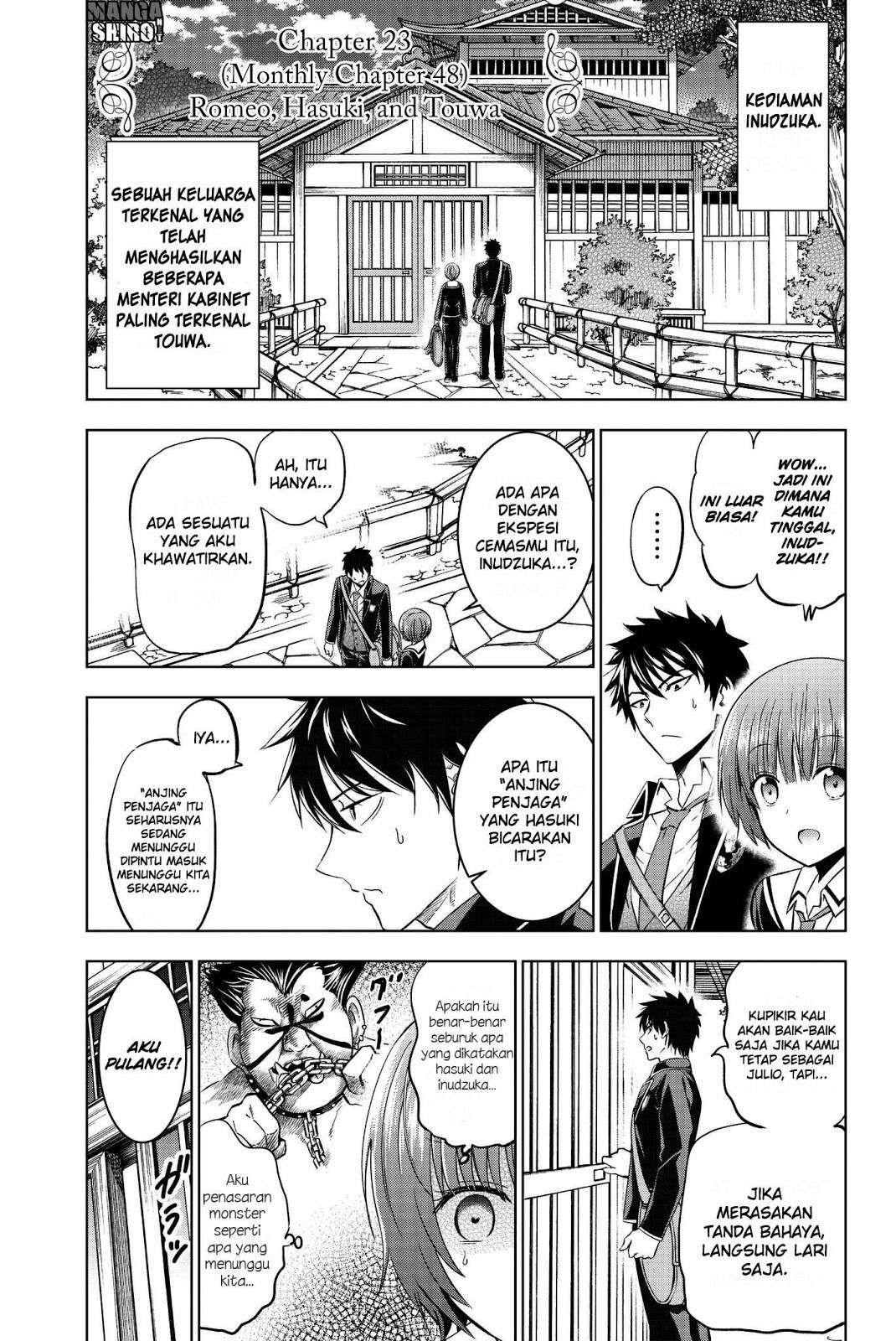 Kishuku Gakkou no Juliet Chapter 49 - halaman 10