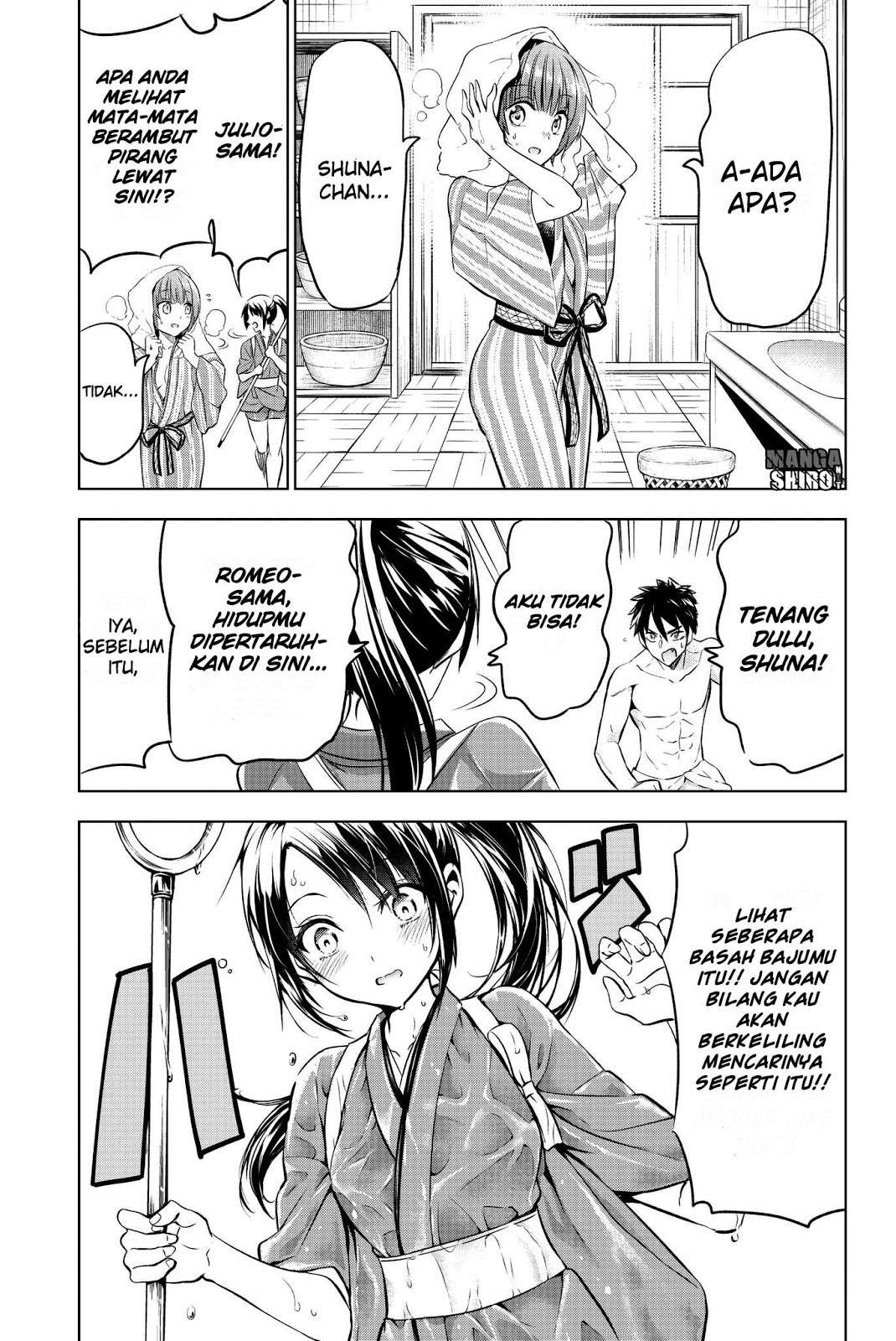 Kishuku Gakkou no Juliet Chapter 50 - halaman 16