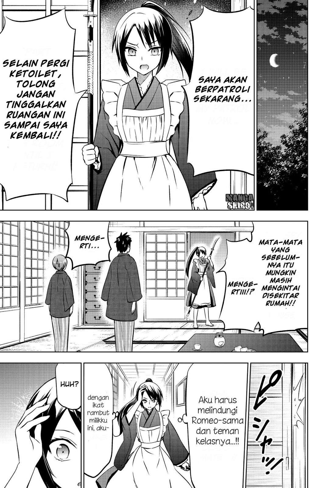 Kishuku Gakkou no Juliet Chapter 50 - halaman 18
