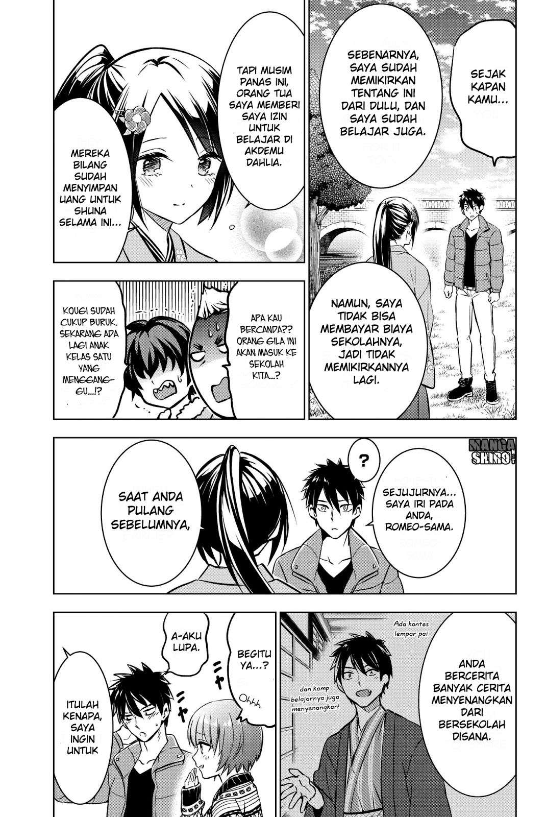 Kishuku Gakkou no Juliet Chapter 52 - halaman 20