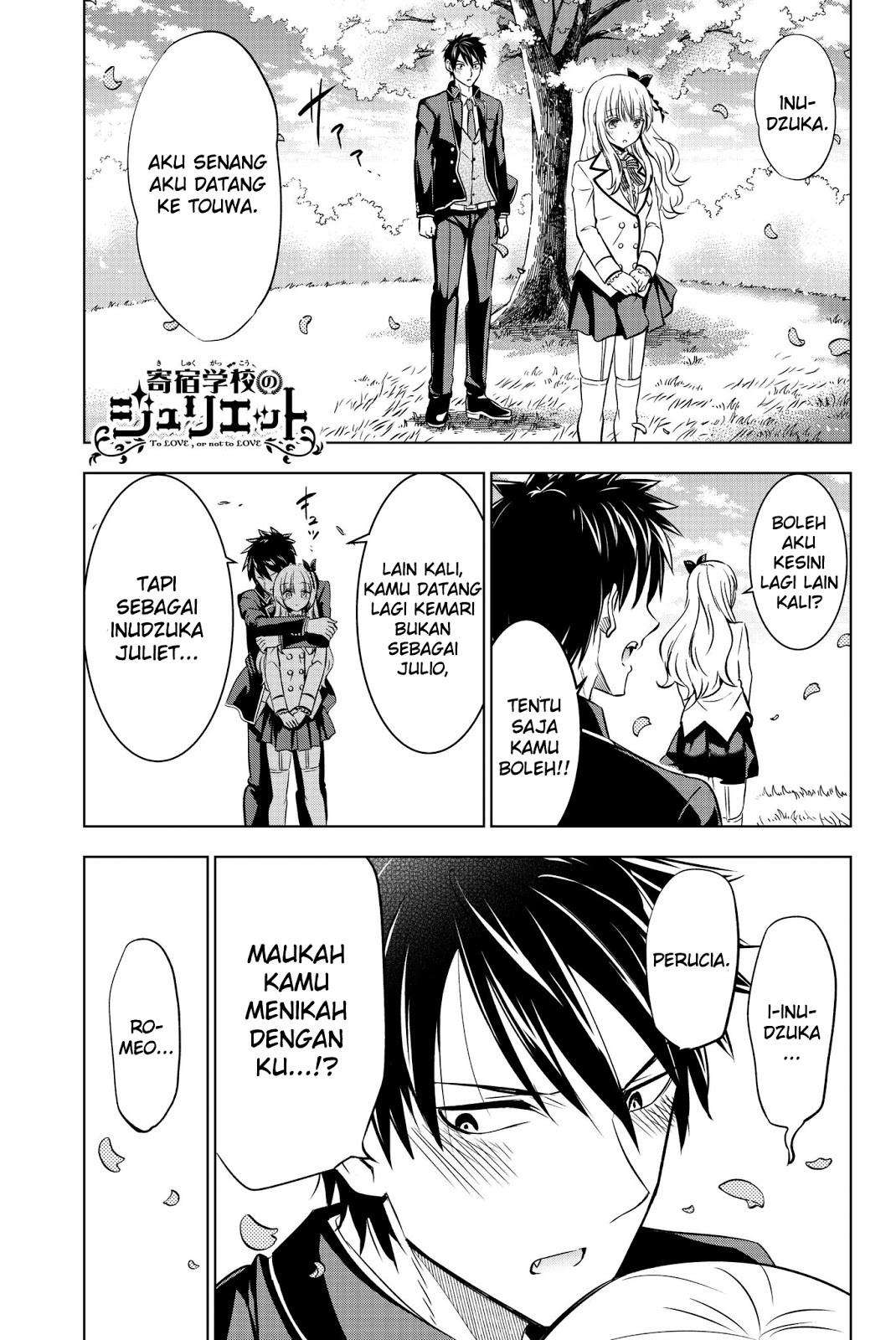 Kishuku Gakkou no Juliet Chapter 55 - halaman 2