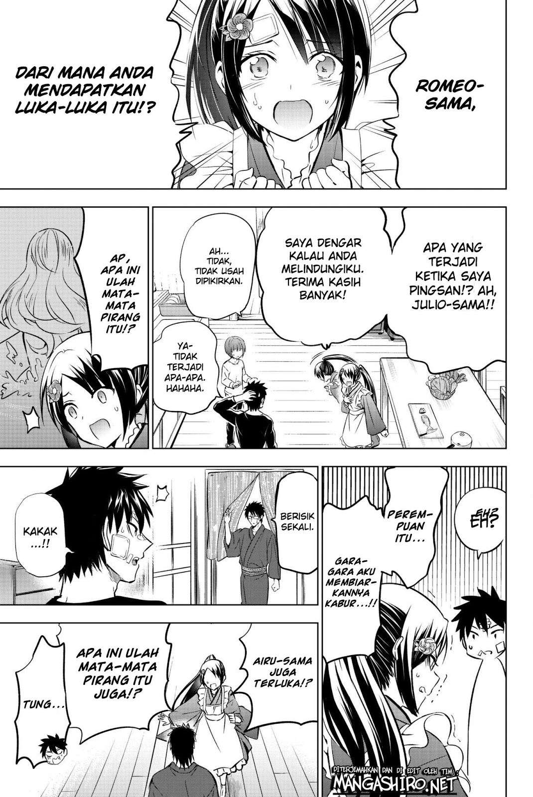 Kishuku Gakkou no Juliet Chapter 58 - halaman 21