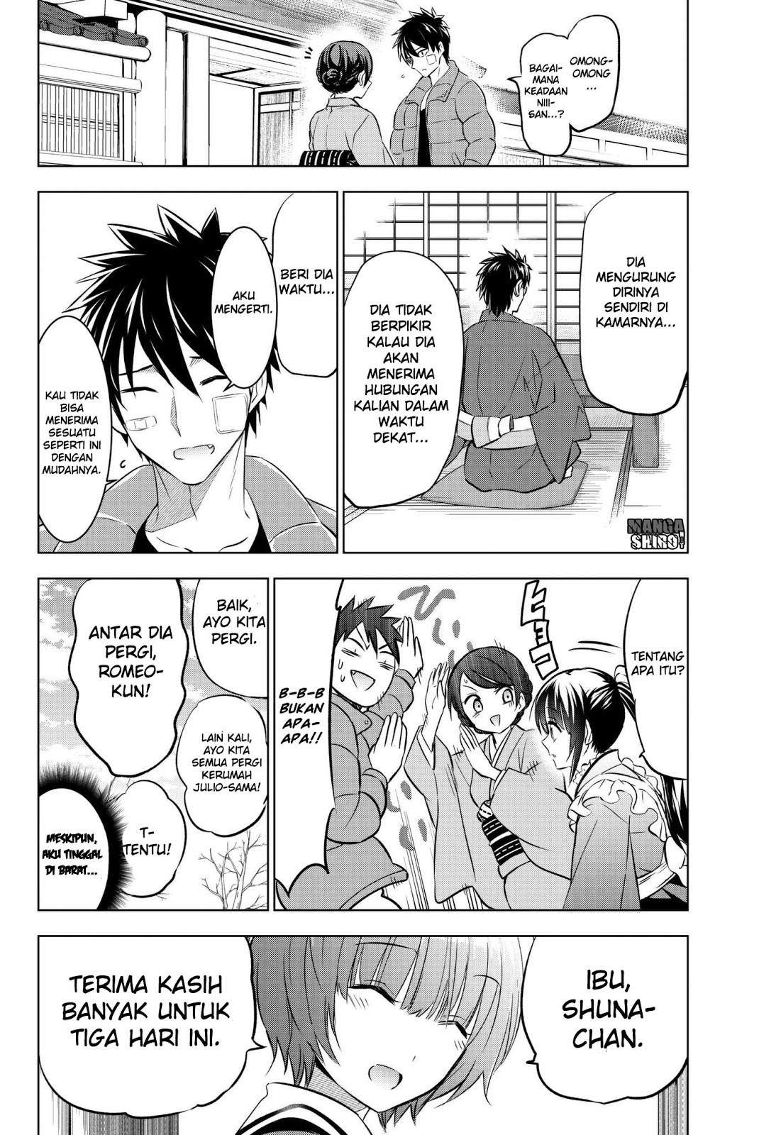 Kishuku Gakkou no Juliet Chapter 59 - halaman 8