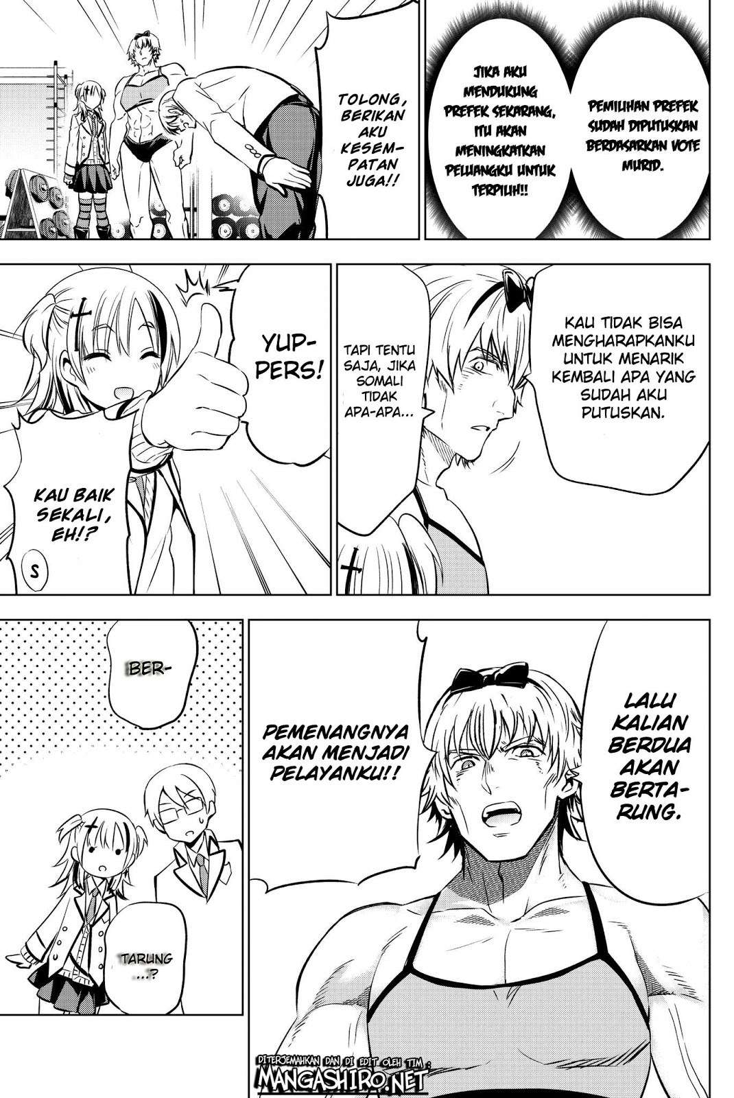 Kishuku Gakkou no Juliet Chapter 61 - halaman 9