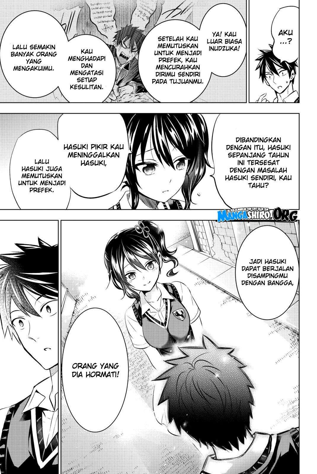 Kishuku Gakkou no Juliet Chapter 63 - halaman 21