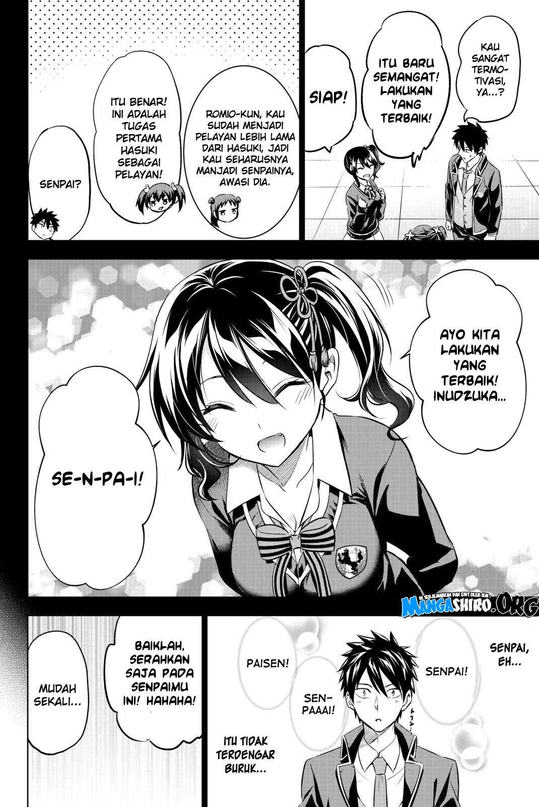 Kishuku Gakkou no Juliet Chapter 63 - halaman 6