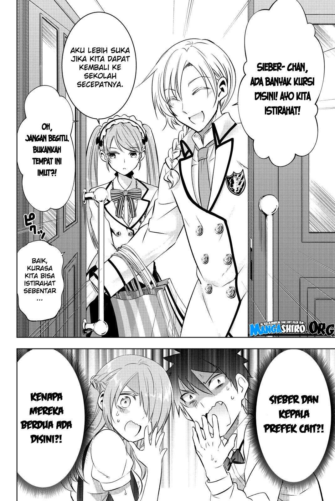 Kishuku Gakkou no Juliet Chapter 64 - halaman 22