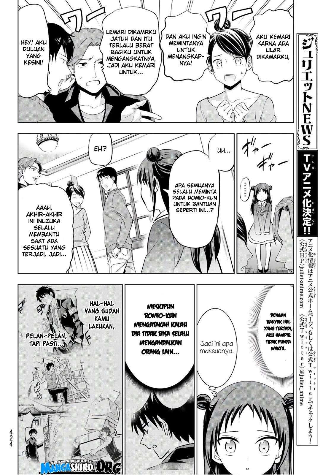 Kishuku Gakkou no Juliet Chapter 69 - halaman 14
