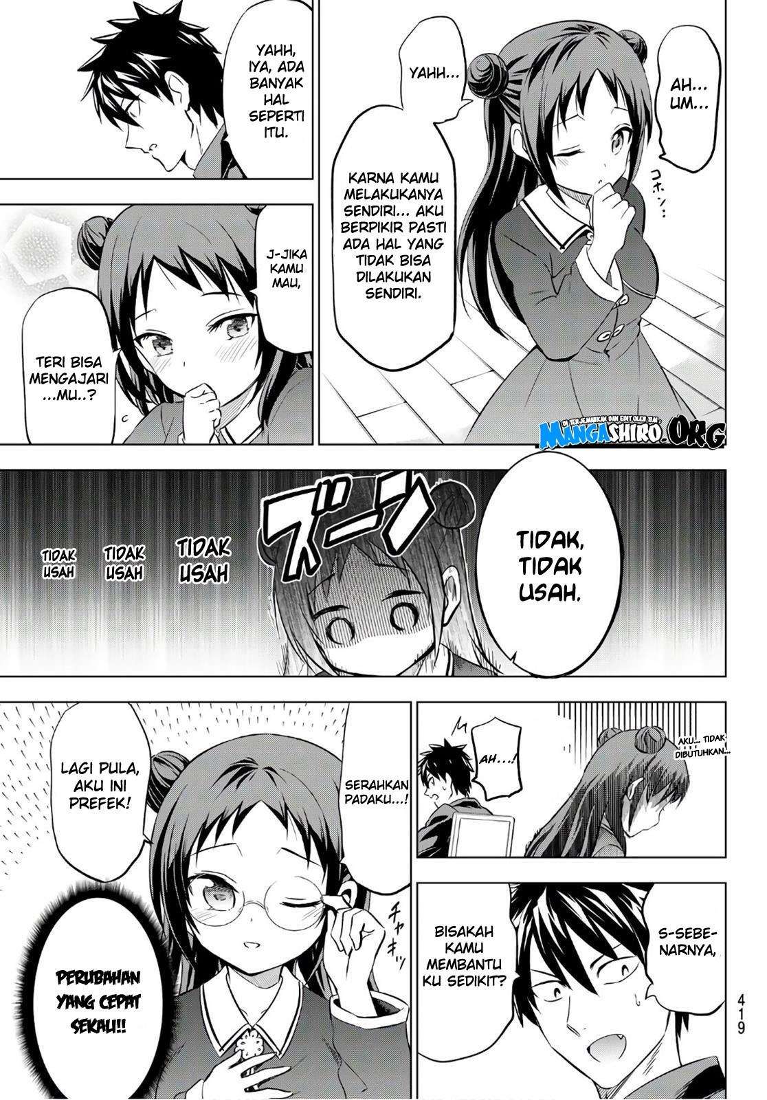 Kishuku Gakkou no Juliet Chapter 69 - halaman 9