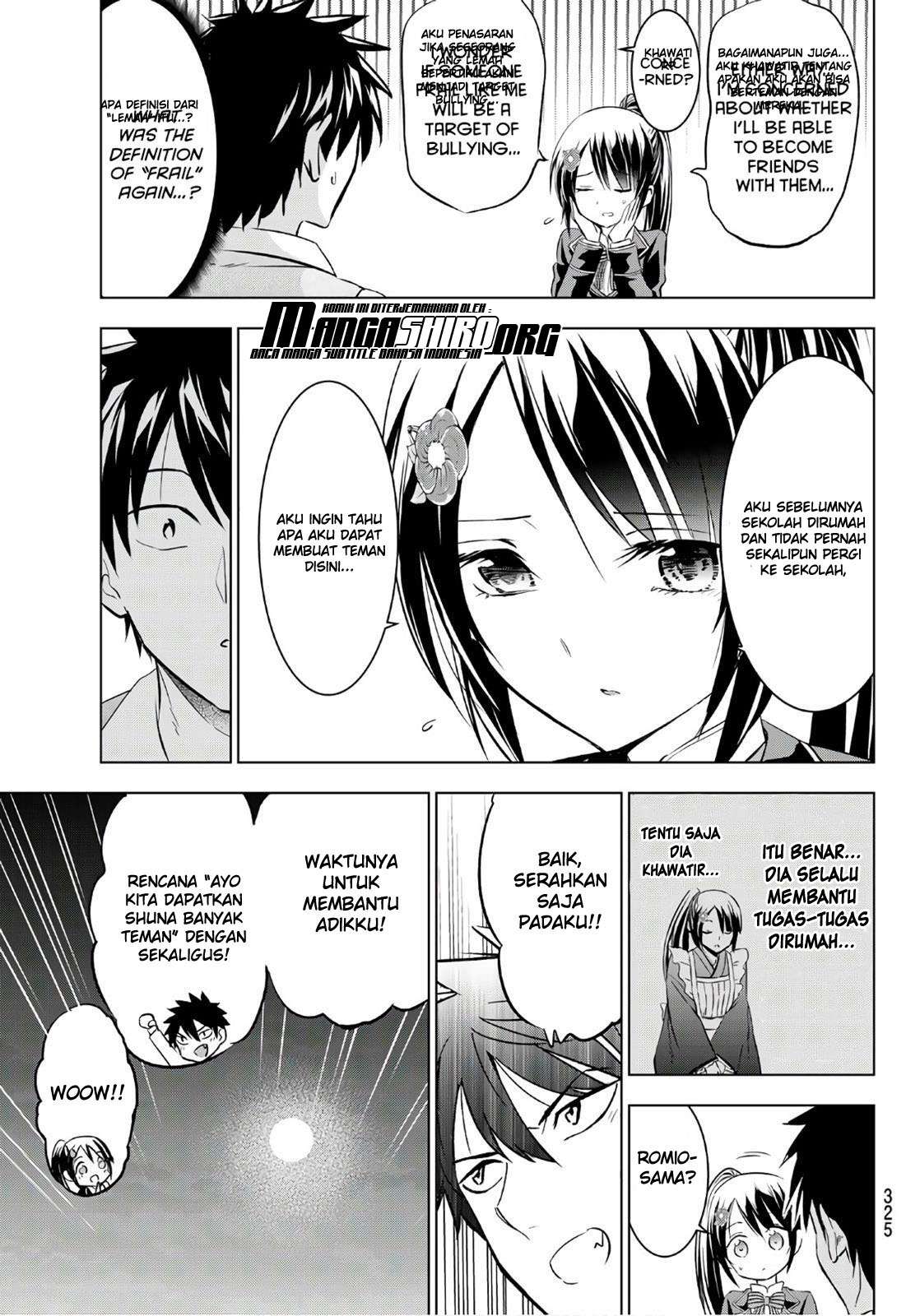 Kishuku Gakkou no Juliet Chapter 71 - halaman 11