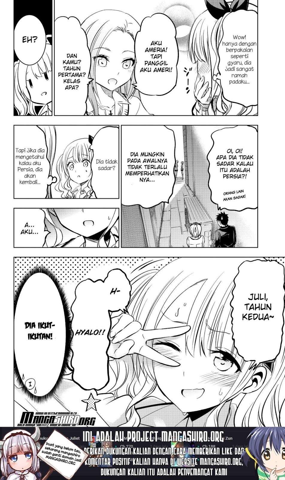 Kishuku Gakkou no Juliet Chapter 73 - halaman 13