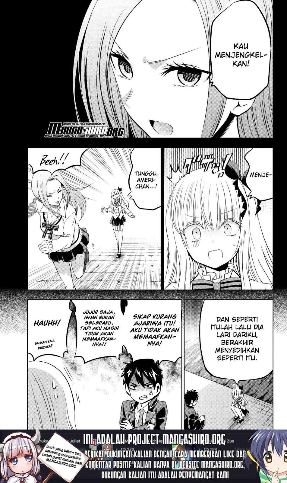 Kishuku Gakkou no Juliet Chapter 73 - halaman 6