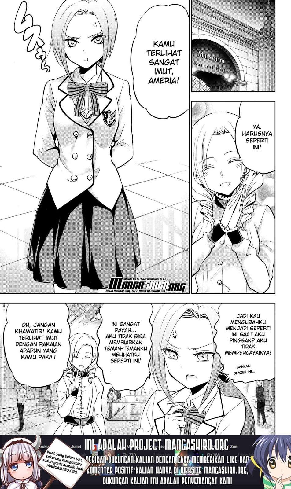 Kishuku Gakkou no Juliet Chapter 74 - halaman 11