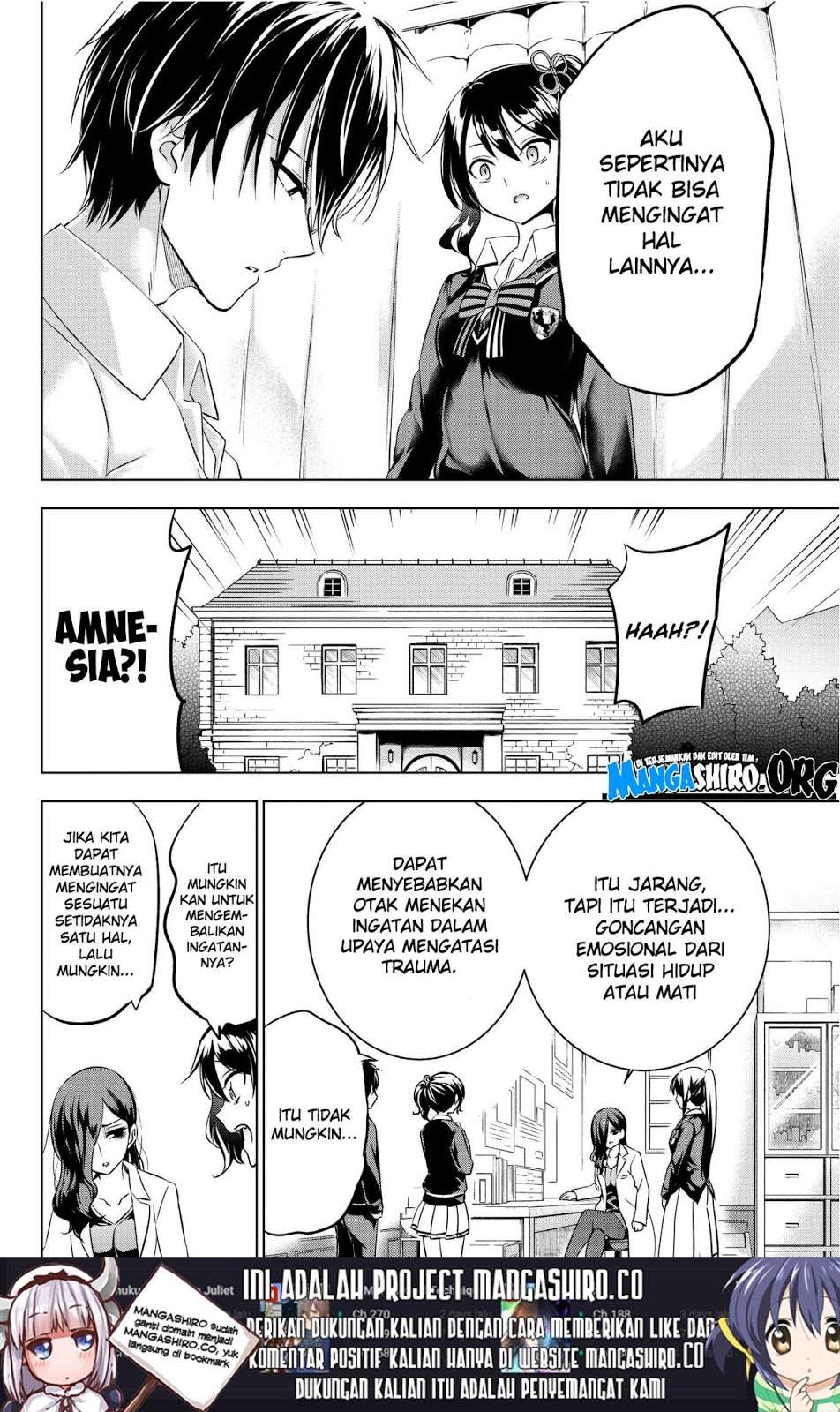 Kishuku Gakkou no Juliet Chapter 75 - halaman 8
