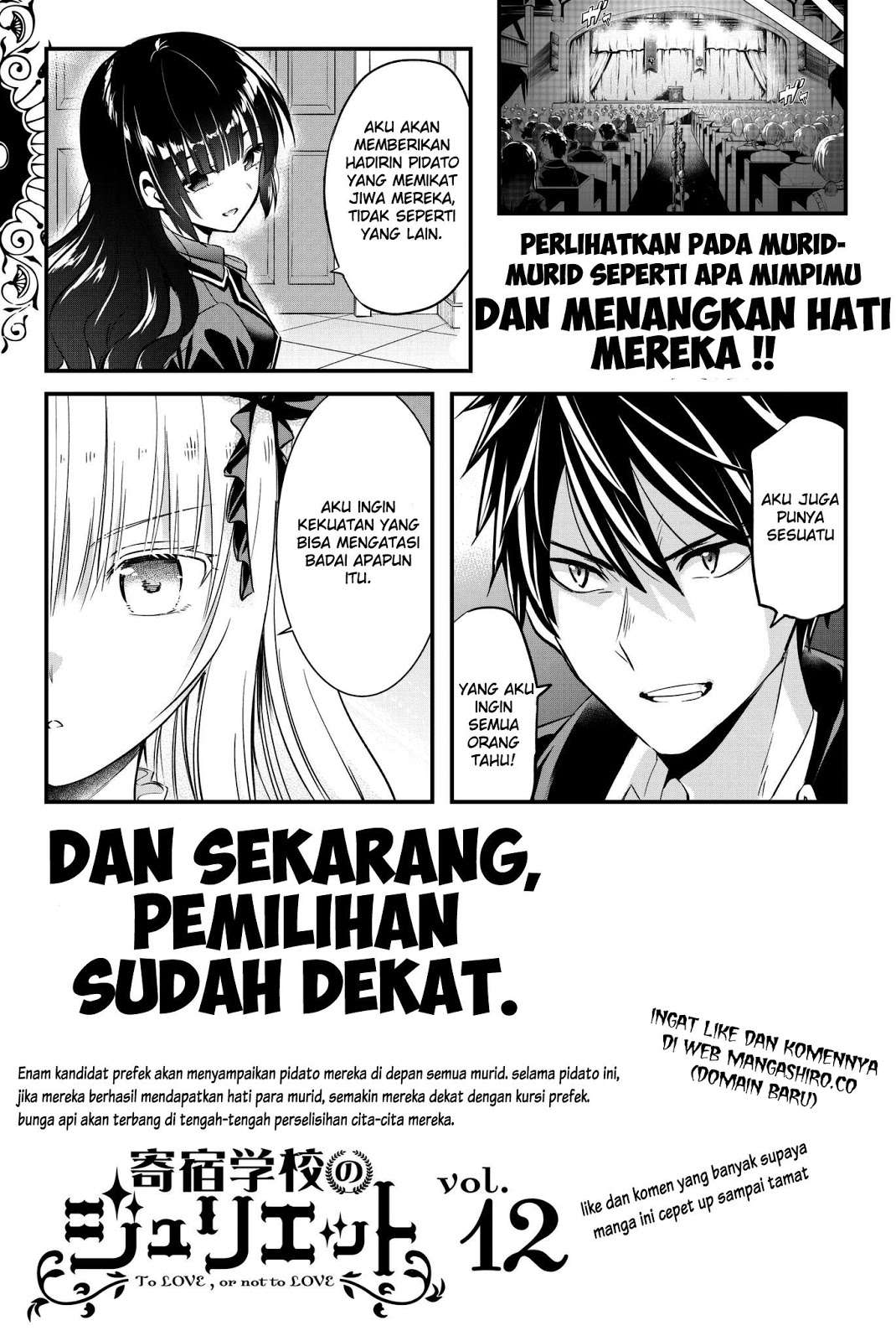 Kishuku Gakkou no Juliet Chapter 76 - halaman 28