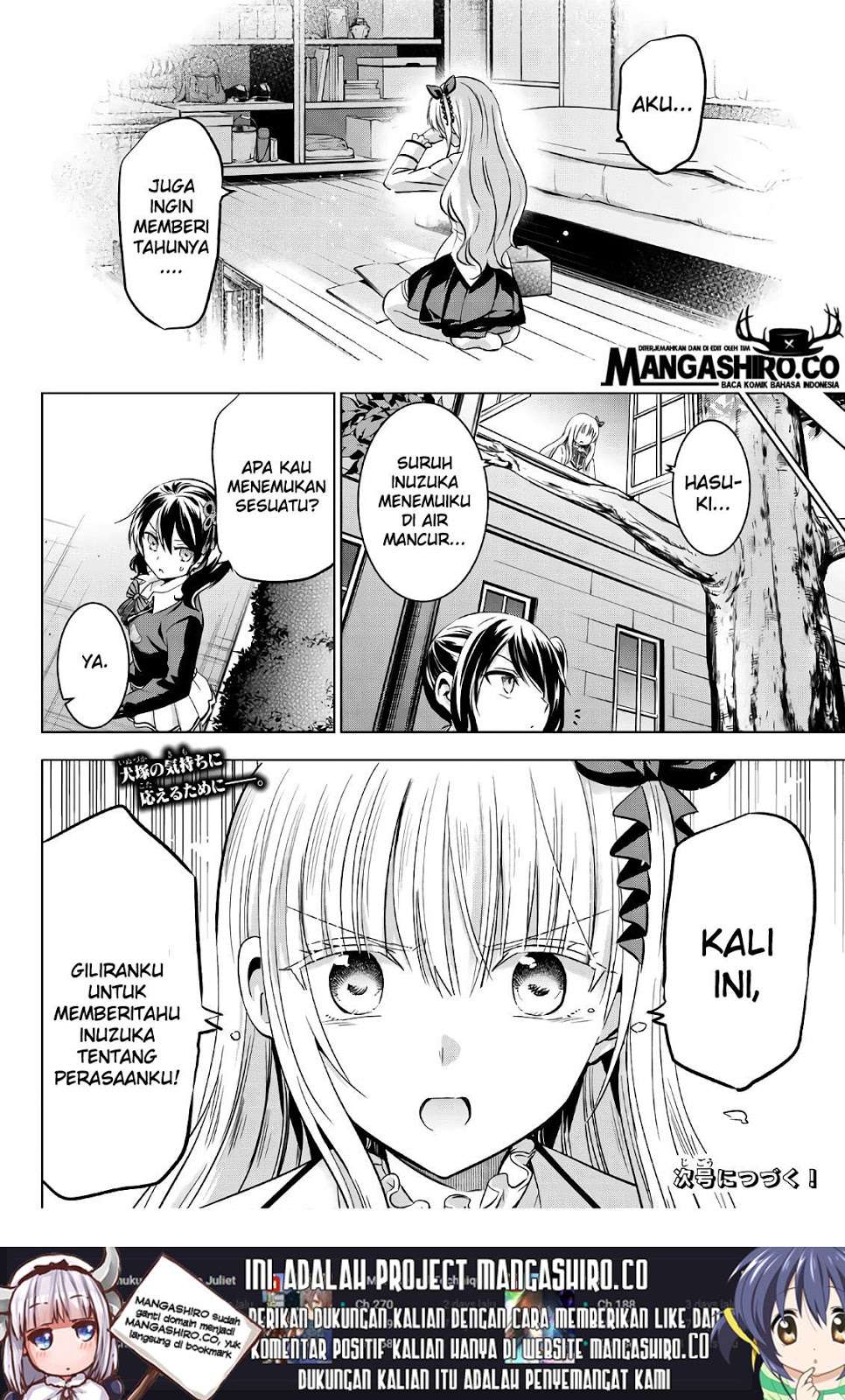 Kishuku Gakkou no Juliet Chapter 77 - halaman 22