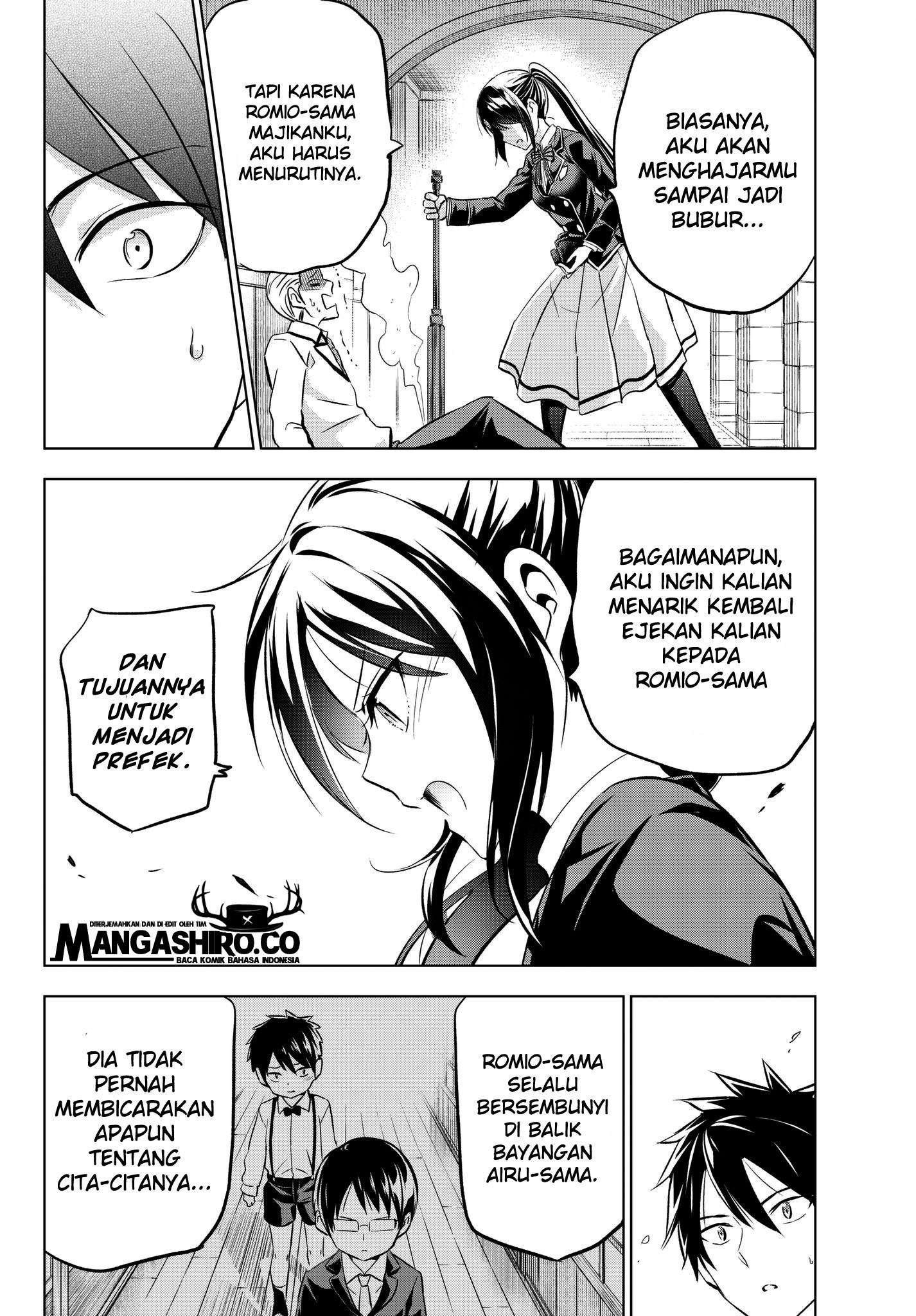 Kishuku Gakkou no Juliet Chapter 79 - halaman 18
