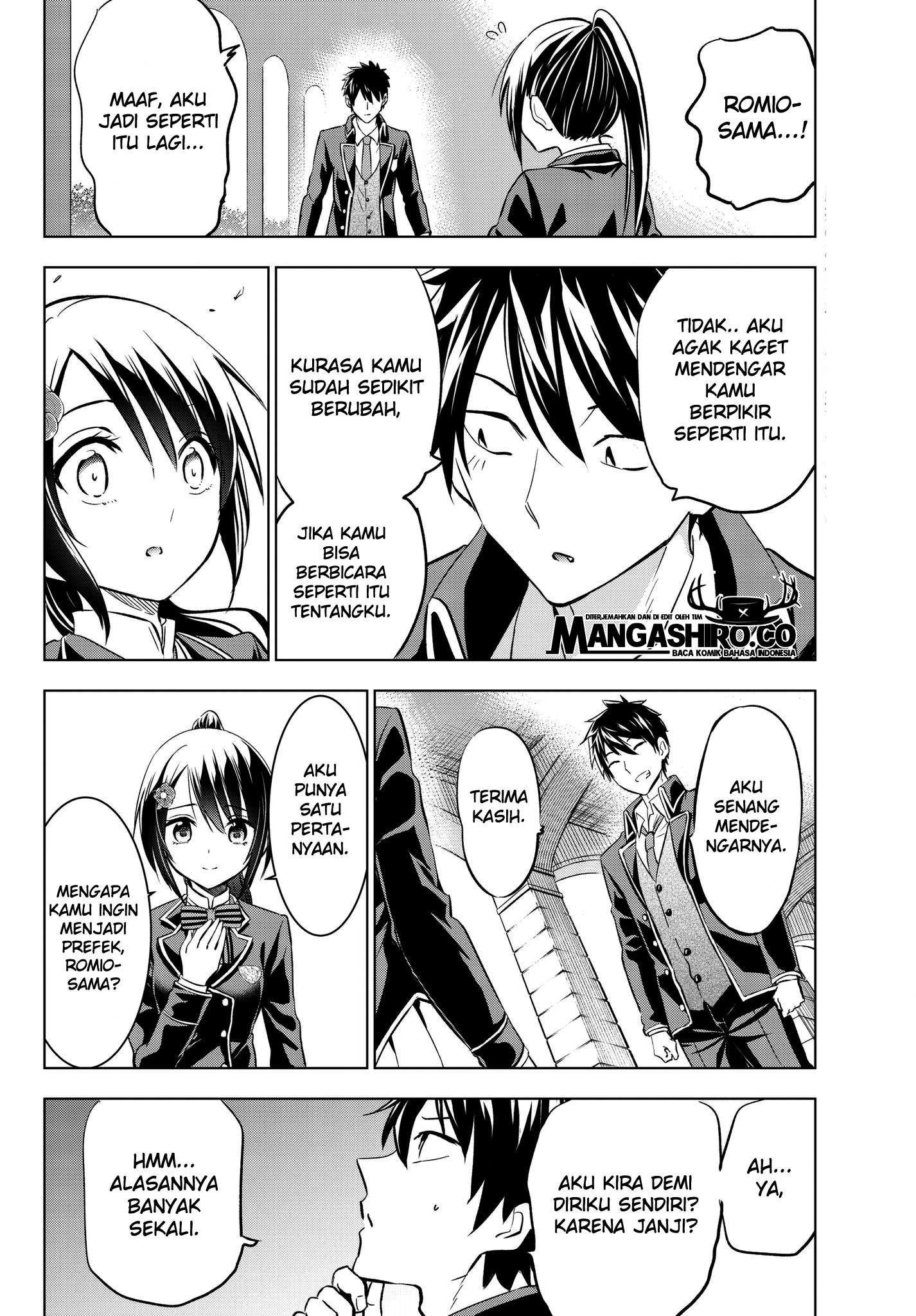 Kishuku Gakkou no Juliet Chapter 79 - halaman 20