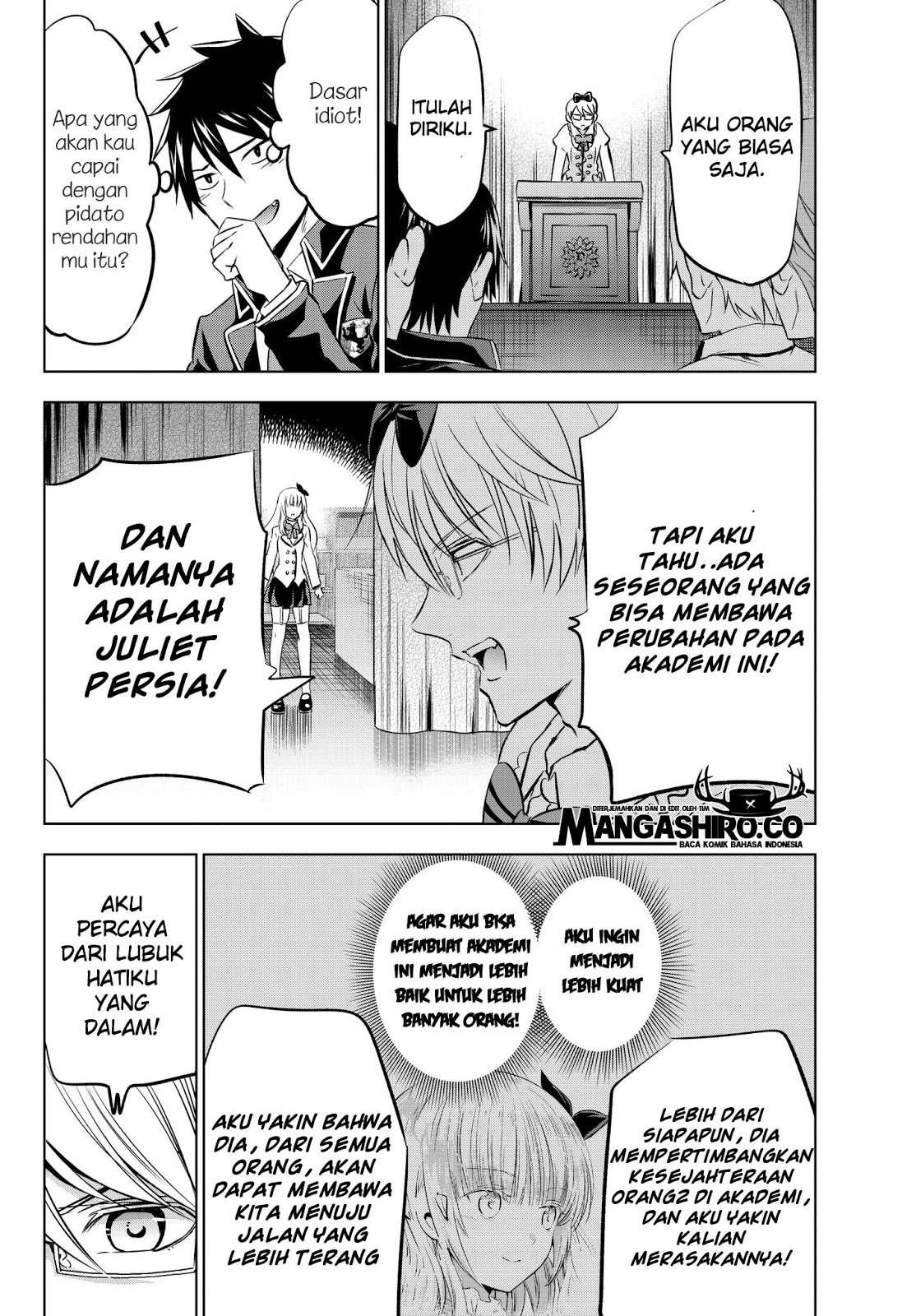 Kishuku Gakkou no Juliet Chapter 80 - halaman 15