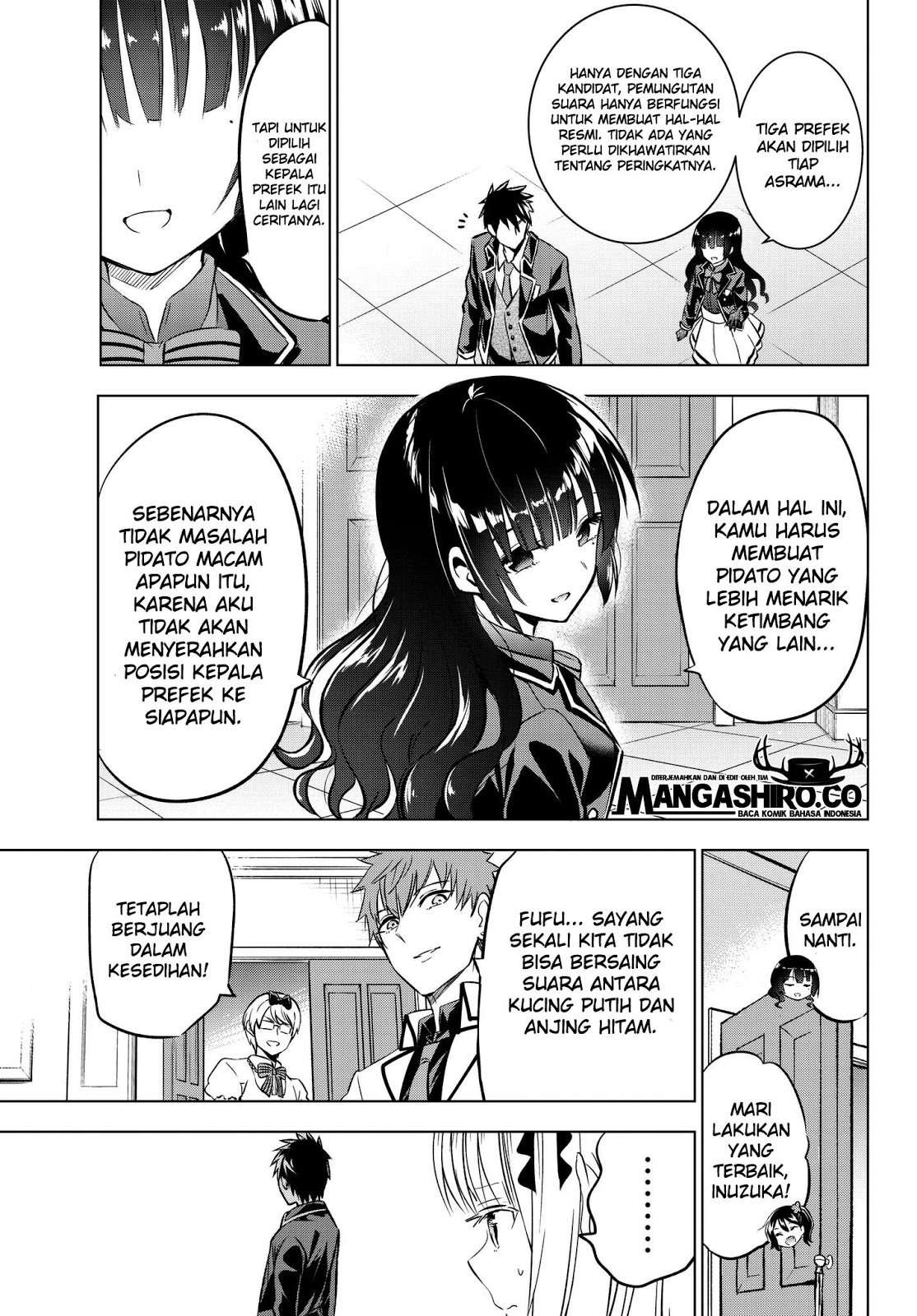 Kishuku Gakkou no Juliet Chapter 80 - halaman 6