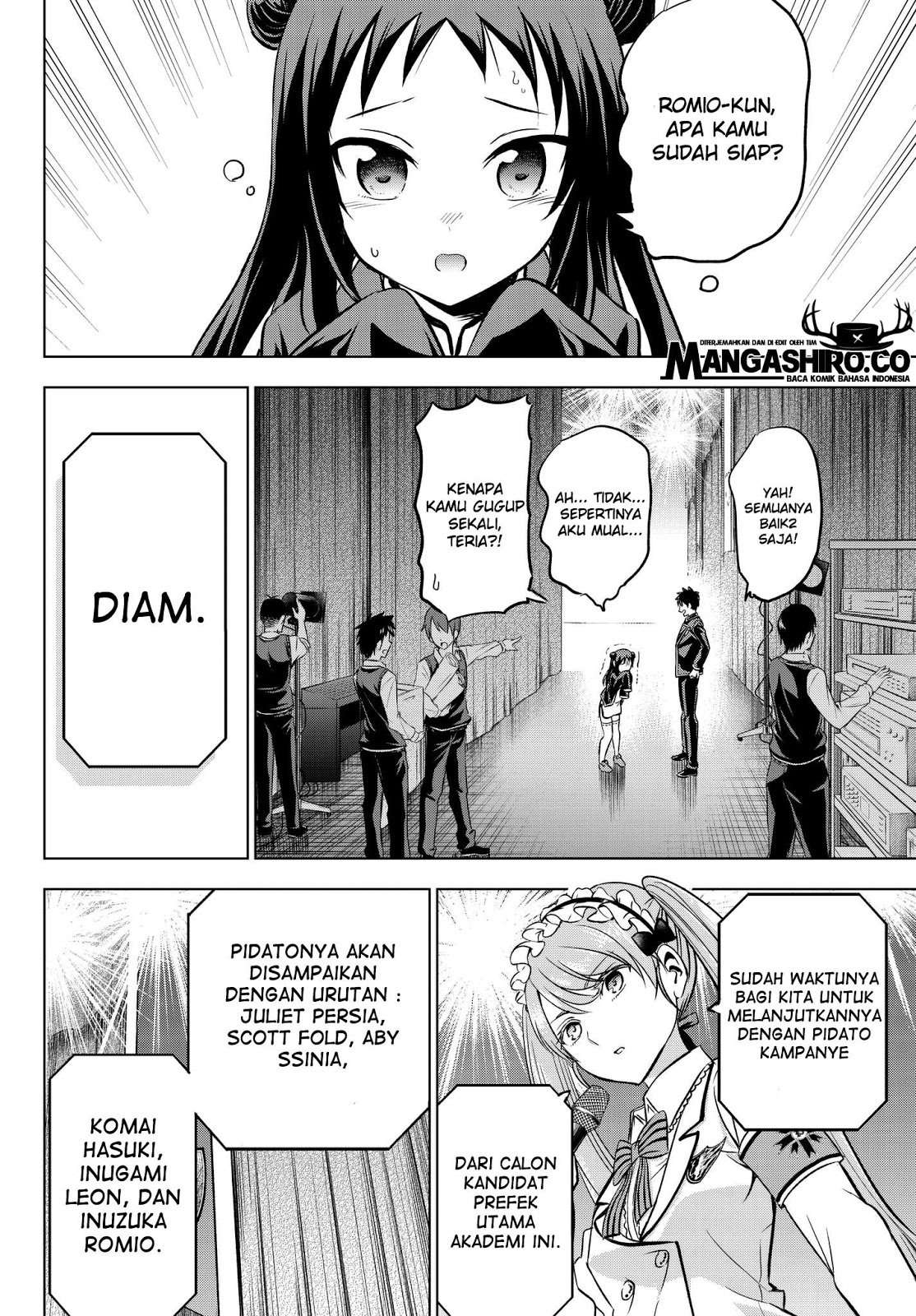 Kishuku Gakkou no Juliet Chapter 80 - halaman 9