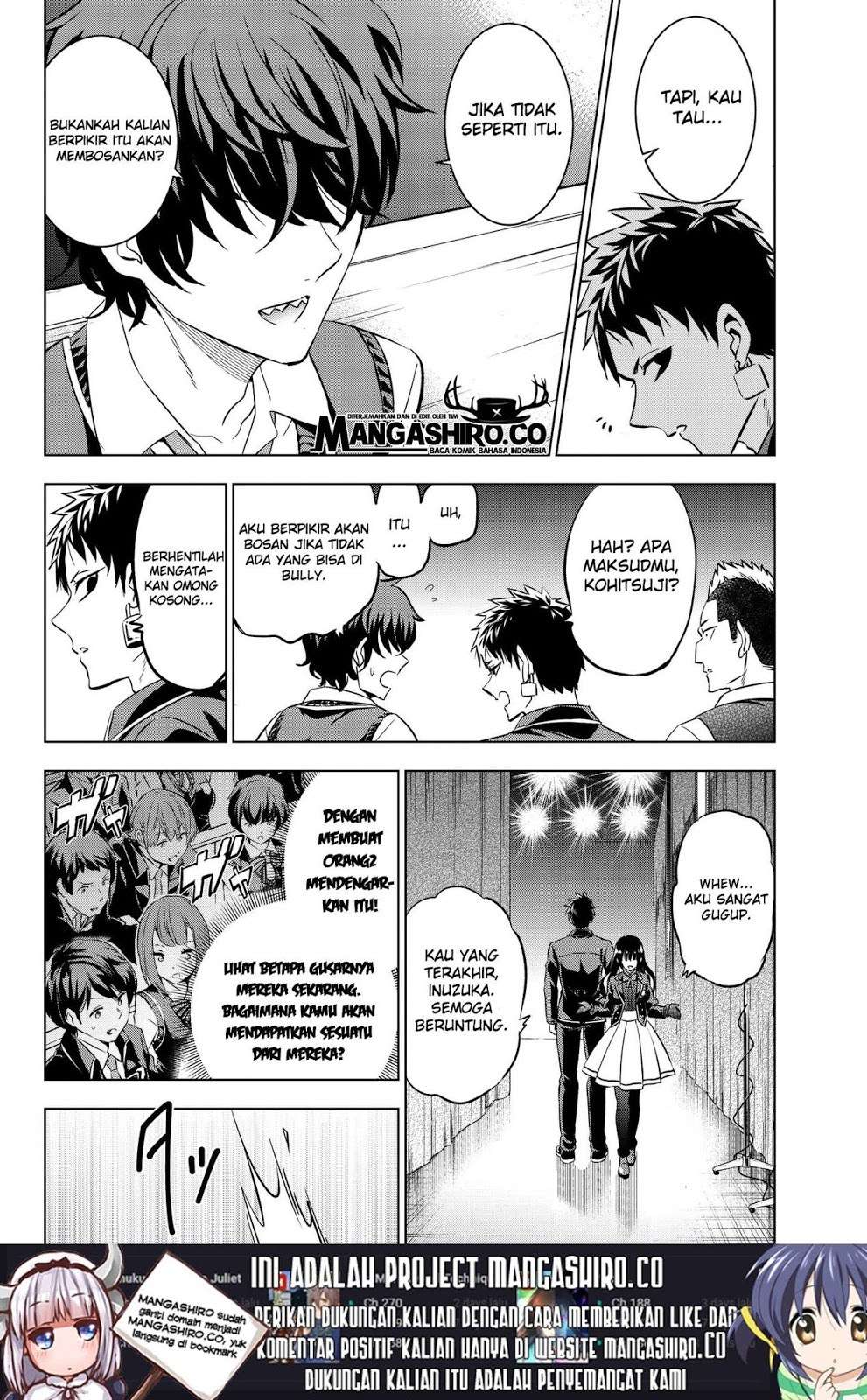 Kishuku Gakkou no Juliet Chapter 81 - halaman 14
